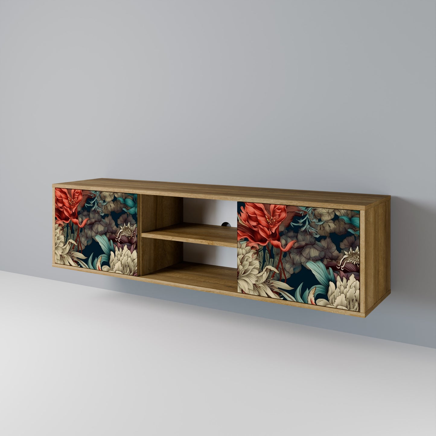 Mobile TV a 2 ante SPROUTING GRACE in effetto rovere