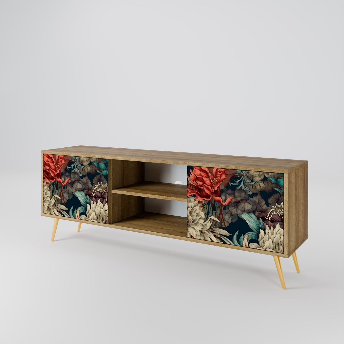 Mobile TV a 2 ante SPROUTING GRACE in effetto rovere