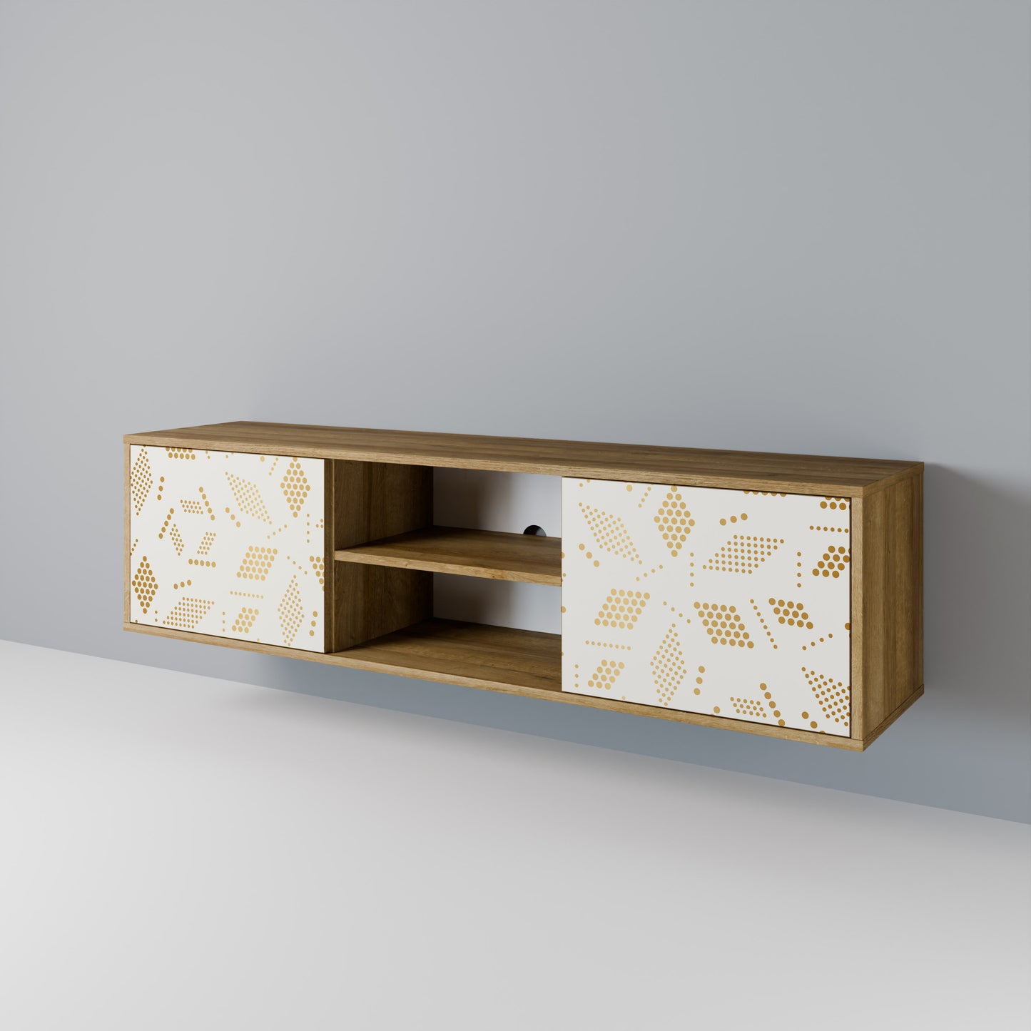 Mobile TV SPOTTED DAZE a 2 ante effetto rovere