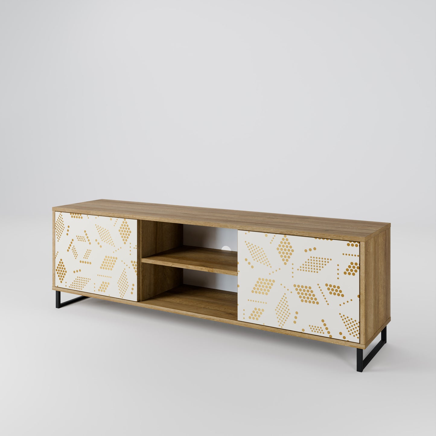 Mobile TV SPOTTED DAZE a 2 ante effetto rovere