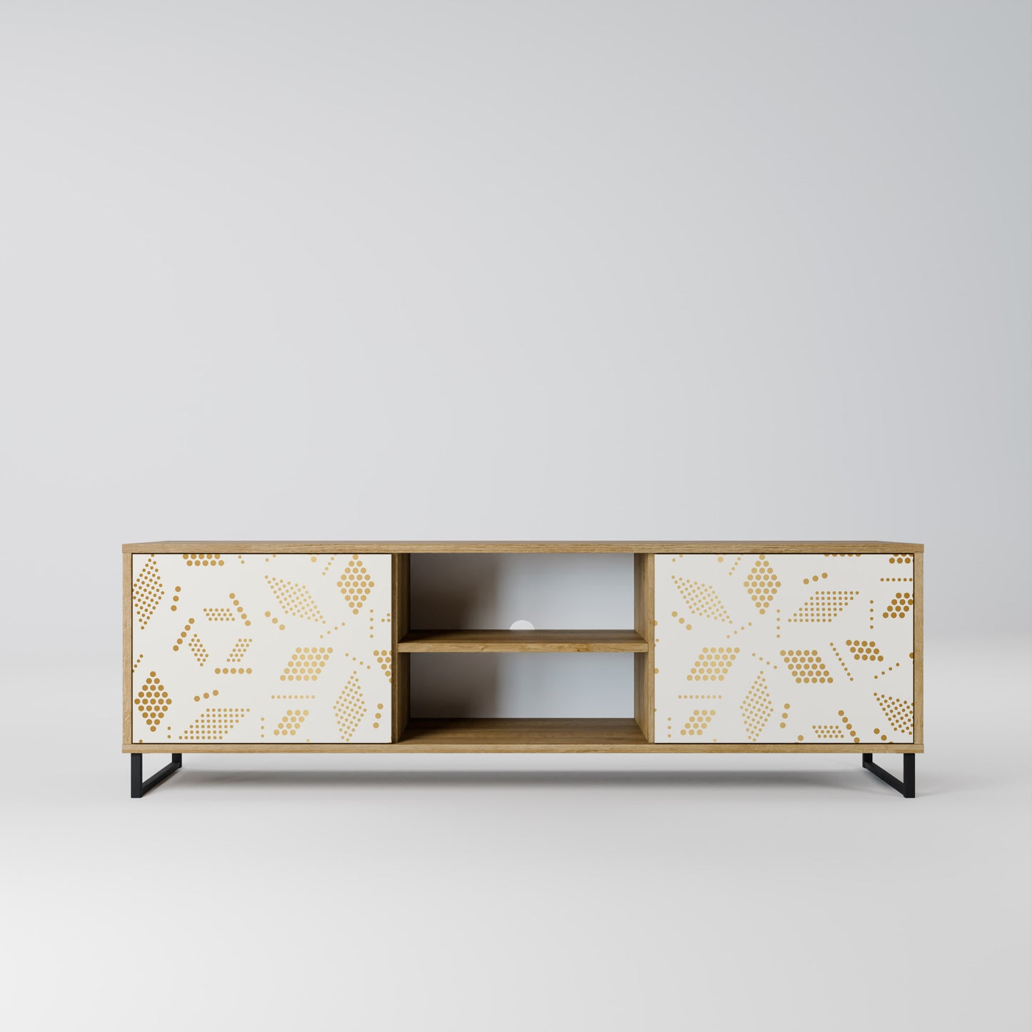 Mobile TV SPOTTED DAZE a 2 ante effetto rovere