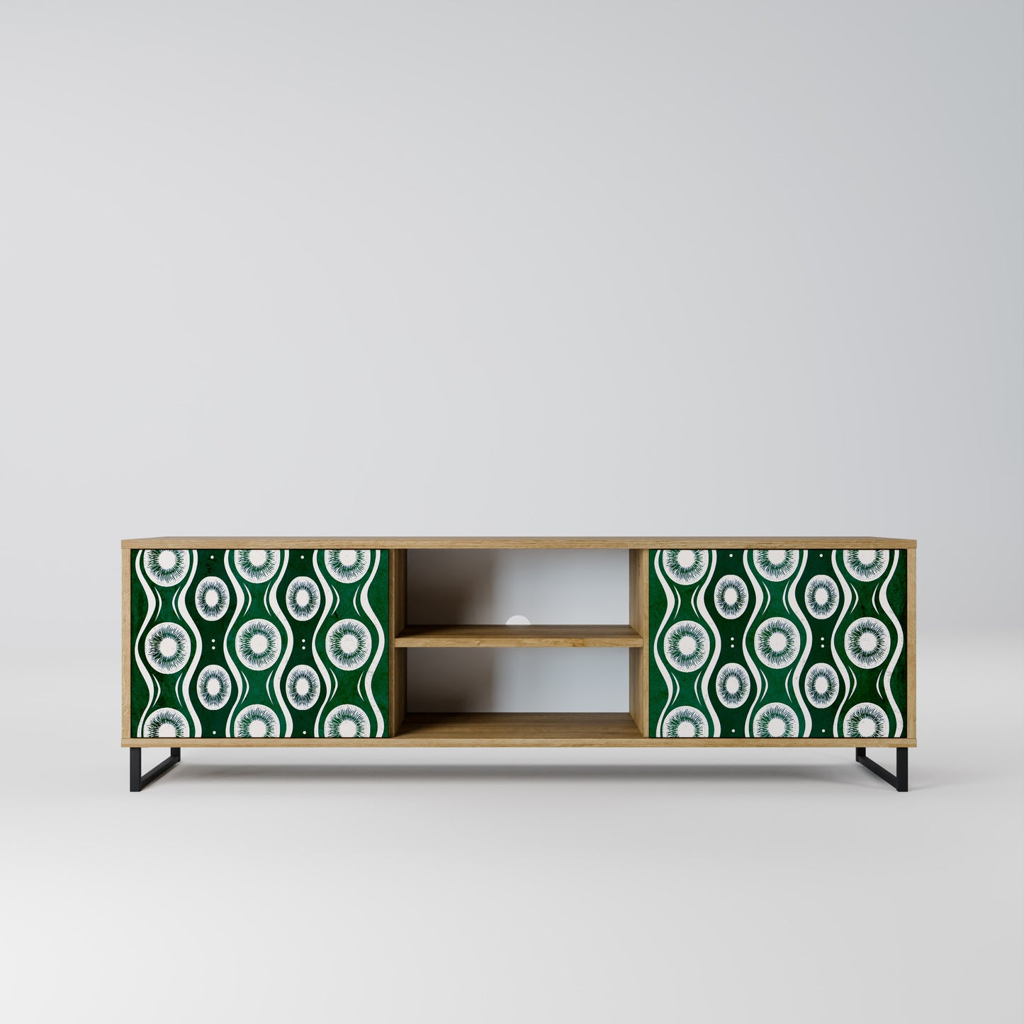 Mobile TV GREEN EYES a 2 ante effetto rovere