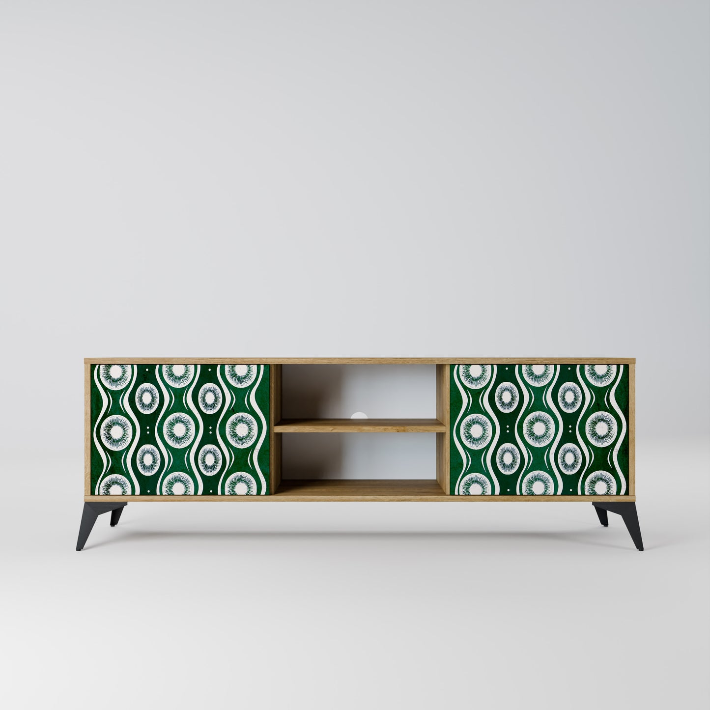Mobile TV GREEN EYES a 2 ante effetto rovere