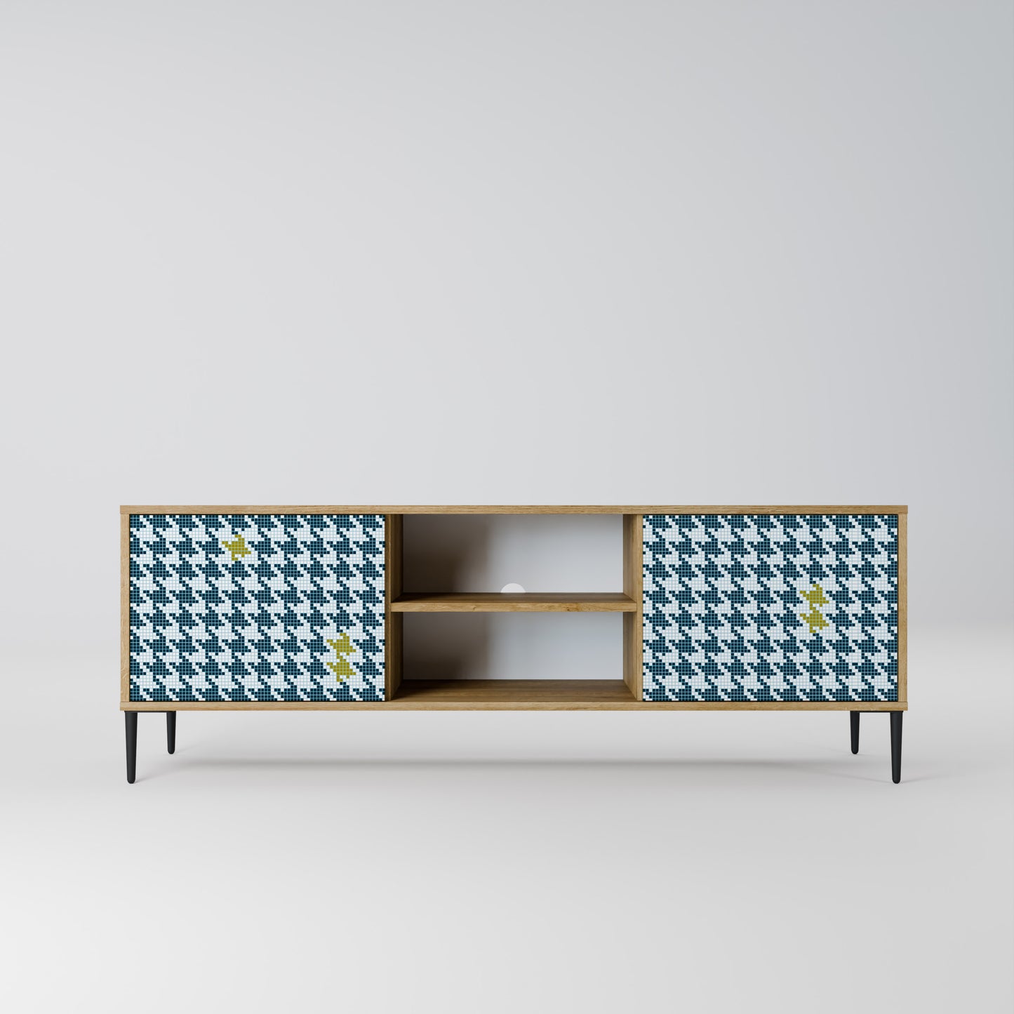 FUORI CONTESTO Mobile TV a 2 ante effetto rovere