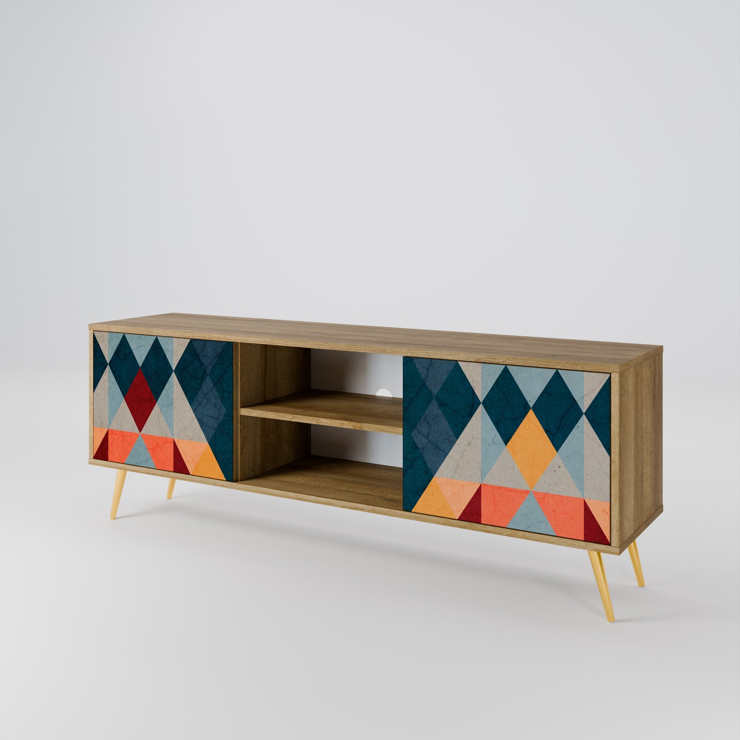 Mobile TV a 2 ante CRACKED ILLUSION in effetto rovere