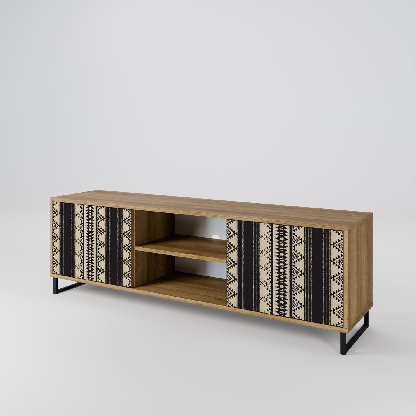 Mobile TV AZTEC a 2 ante effetto rovere