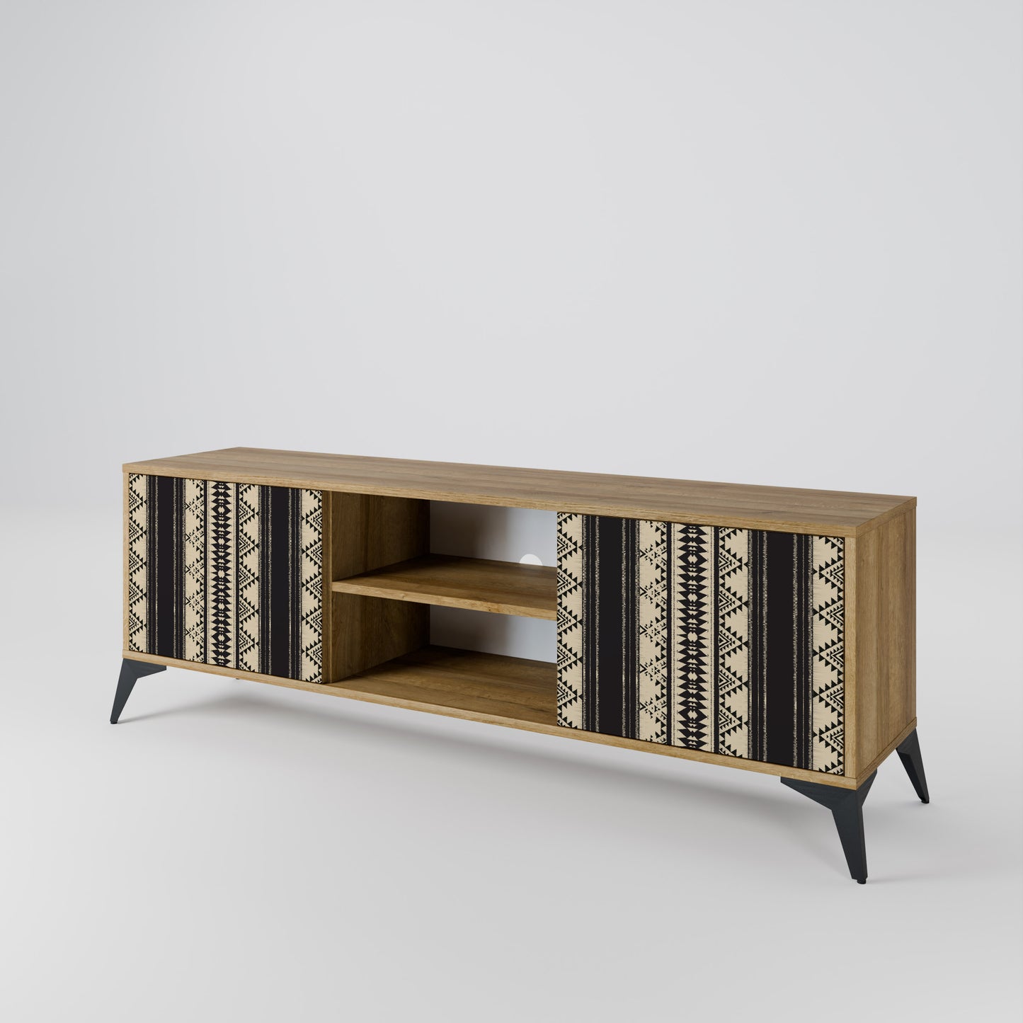 Mobile TV AZTEC a 2 ante effetto rovere