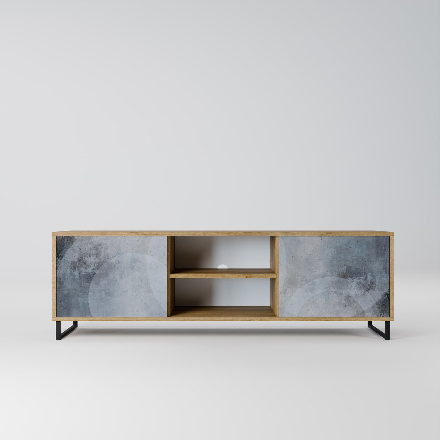 Mobile TV MUTED ARC a 2 ante effetto rovere
