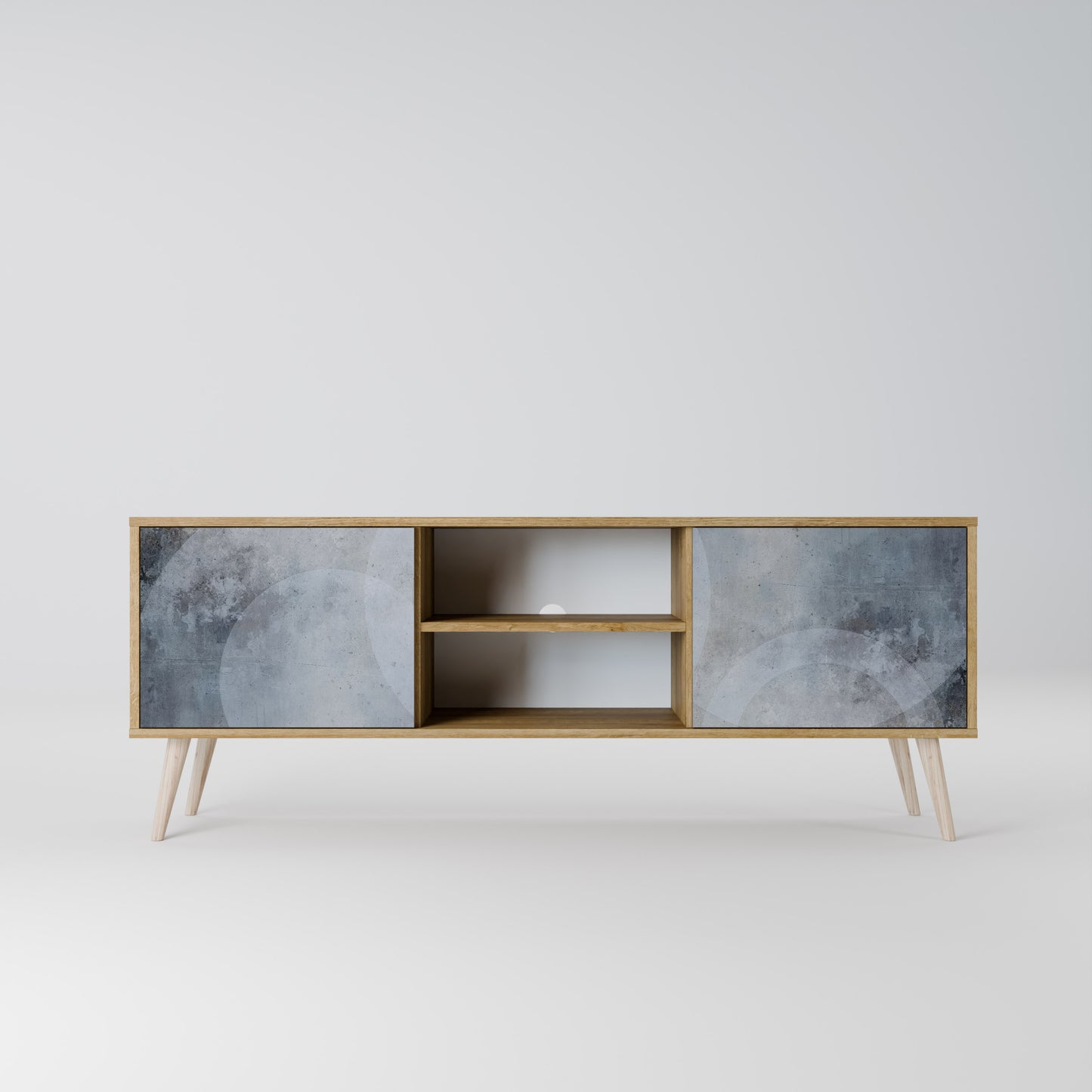 Mobile TV MUTED ARC a 2 ante effetto rovere