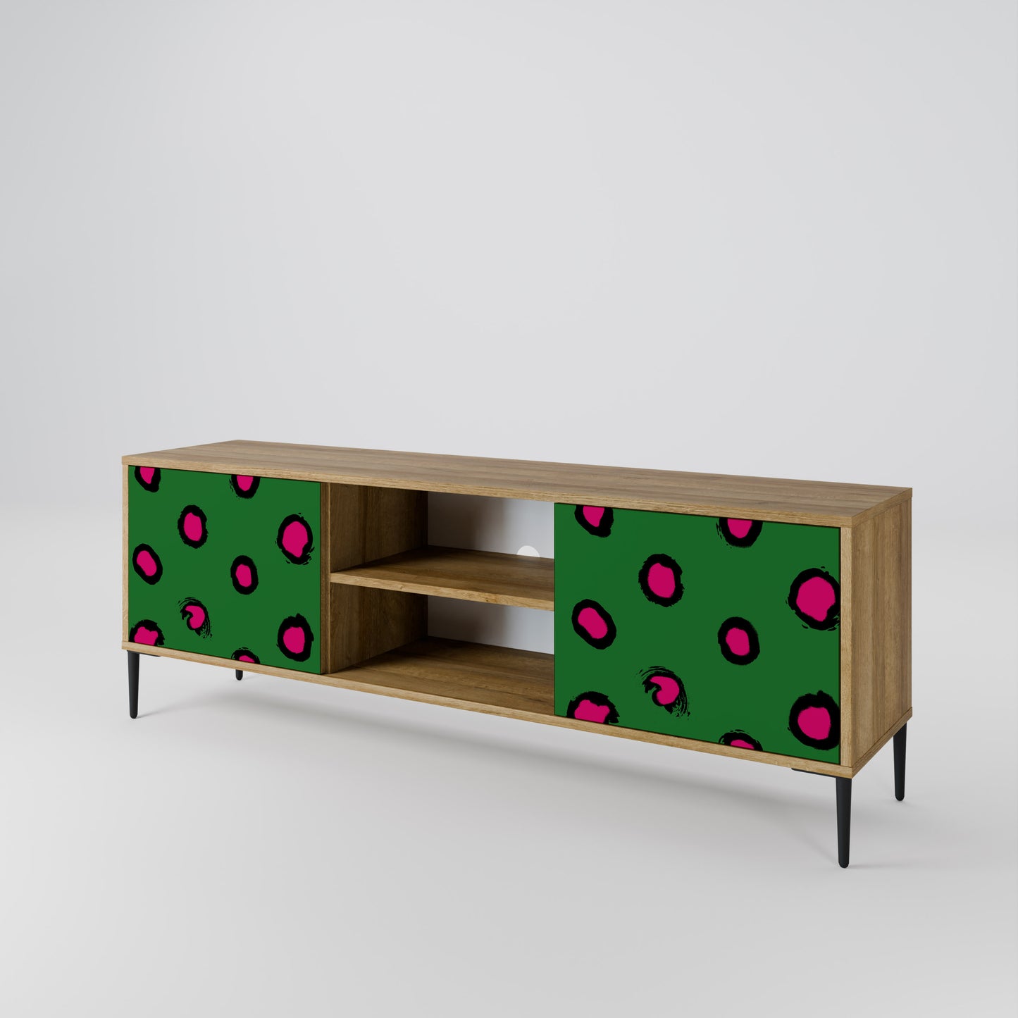 Mobile TV FUNKY SPOTS a 2 ante effetto rovere