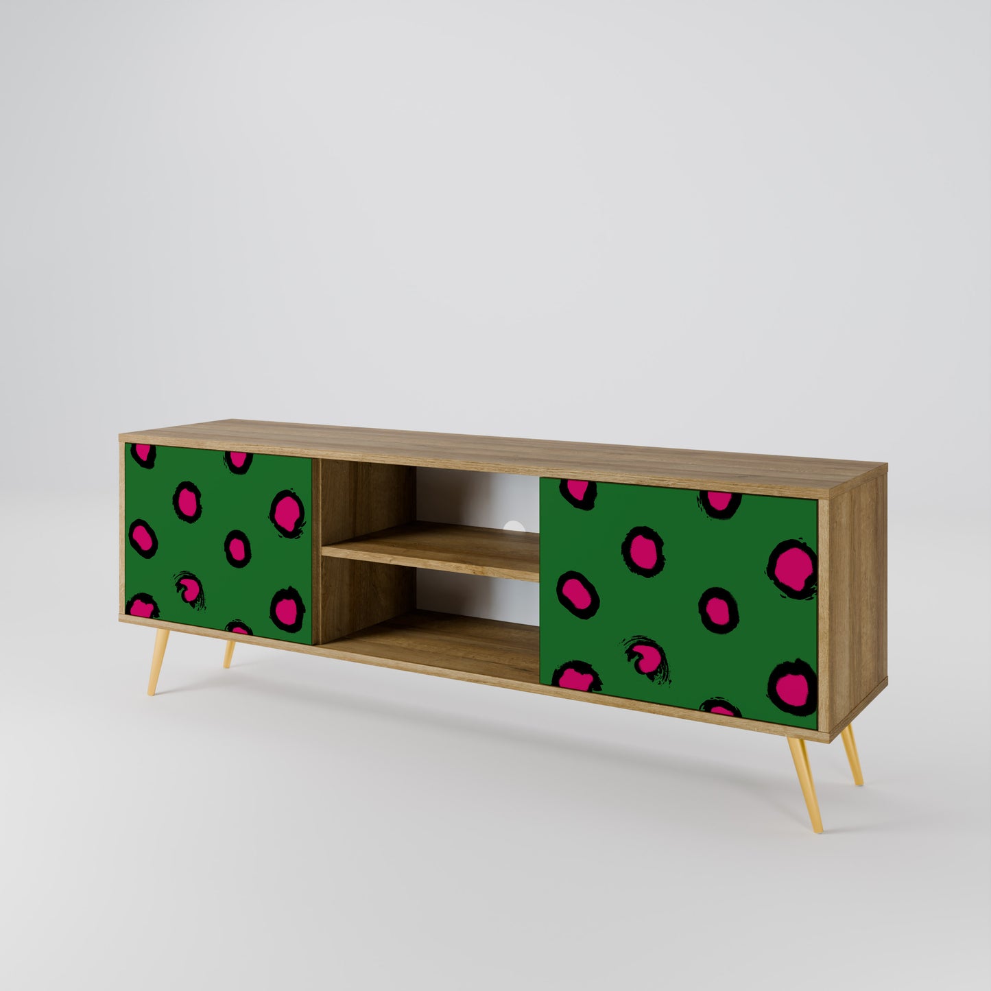 Mobile TV FUNKY SPOTS a 2 ante effetto rovere