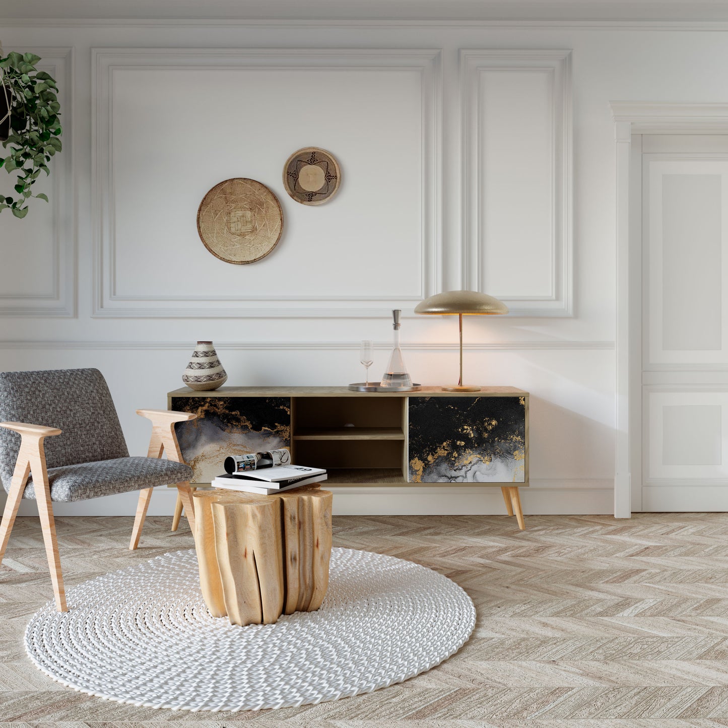 Mobile TV a 2 ante MARBLE OF TOMMORROW in effetto rovere