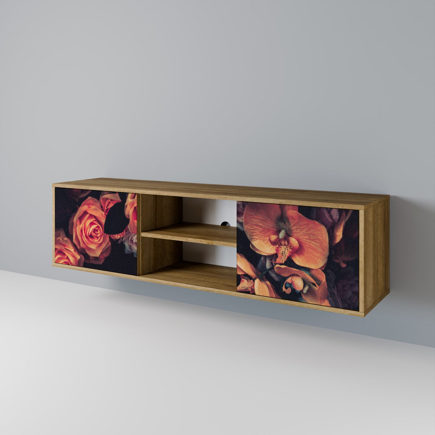 Mobile TV a 2 ante NEVERENDING BLOOM in effetto rovere
