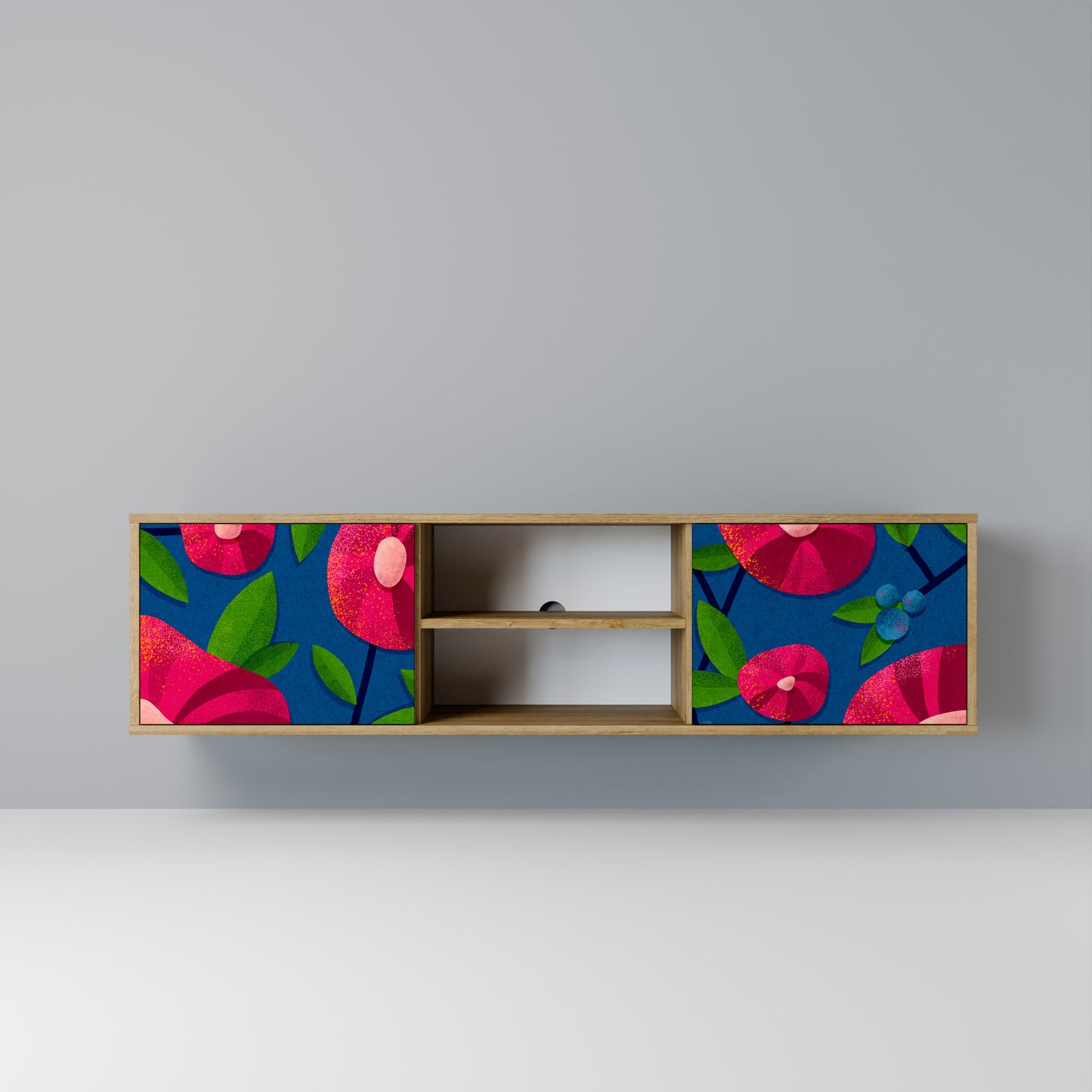 SPRING THOUGHTS Mobile TV a 2 ante in effetto rovere