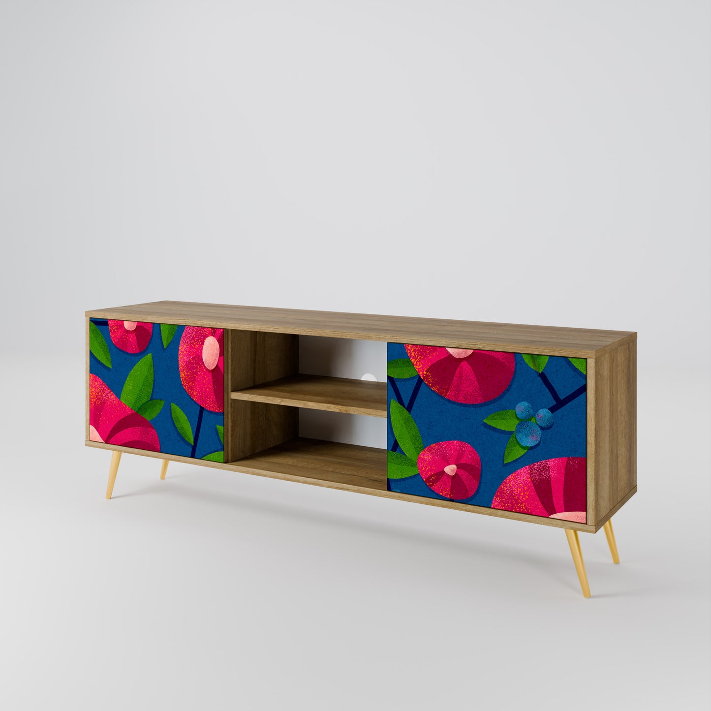 SPRING THOUGHTS Mobile TV a 2 ante in effetto rovere