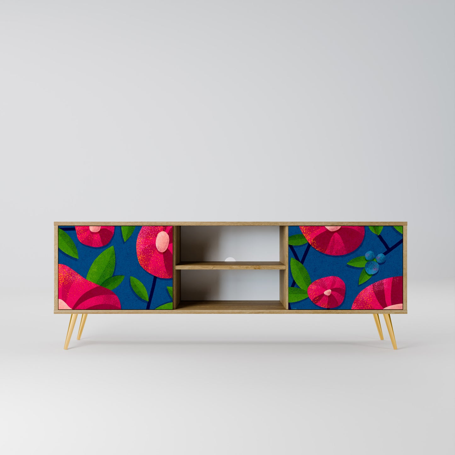 SPRING THOUGHTS Mobile TV a 2 ante in effetto rovere