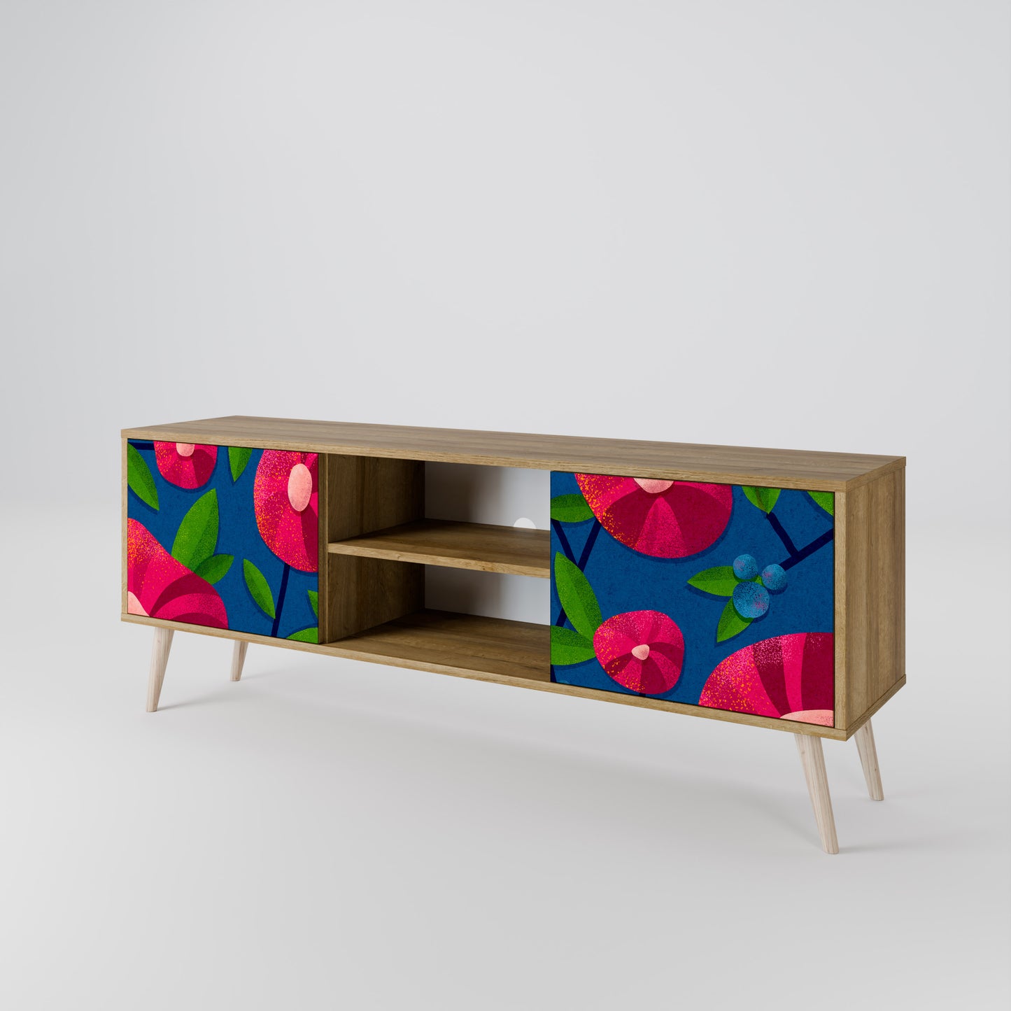 SPRING THOUGHTS Mobile TV a 2 ante in effetto rovere
