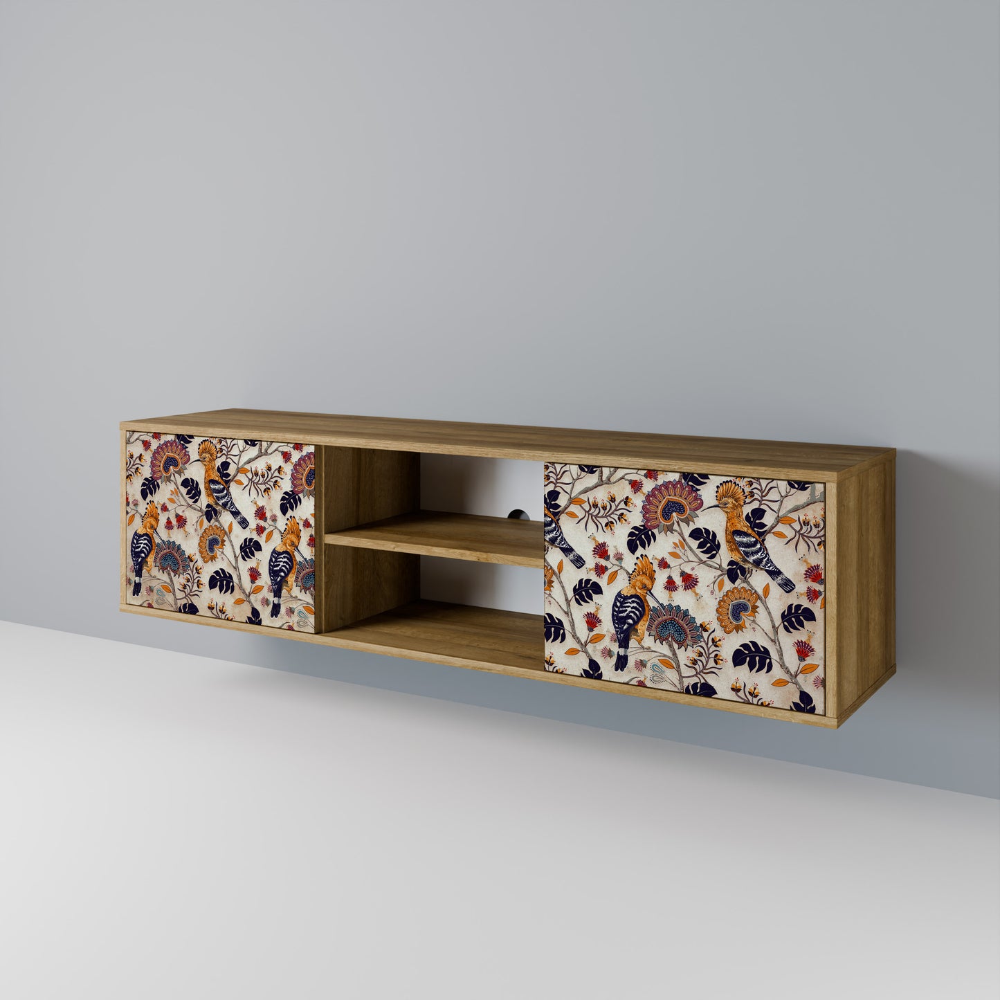 EMINENT HOOPOE Mobile TV a 2 ante in effetto rovere