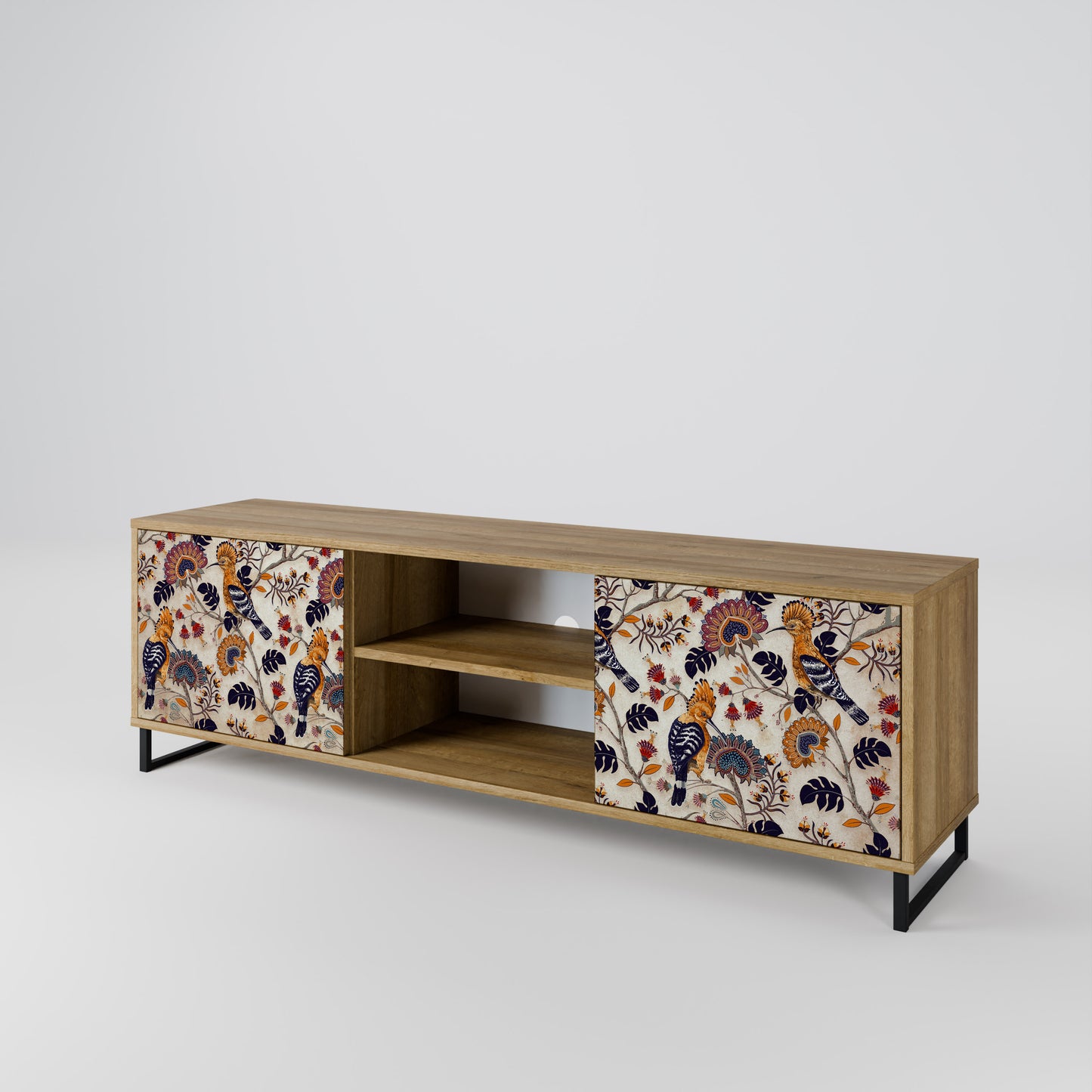EMINENT HOOPOE Mobile TV a 2 ante in effetto rovere