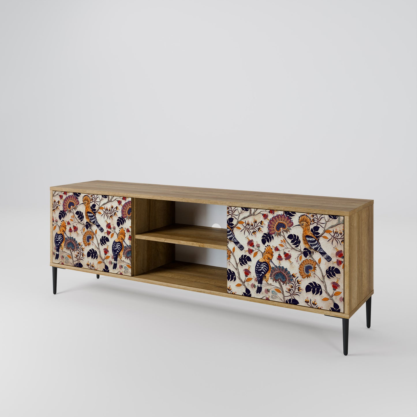 EMINENT HOOPOE Mobile TV a 2 ante in effetto rovere