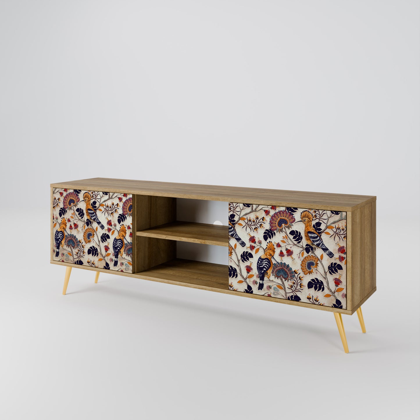 EMINENT HOOPOE Mobile TV a 2 ante in effetto rovere