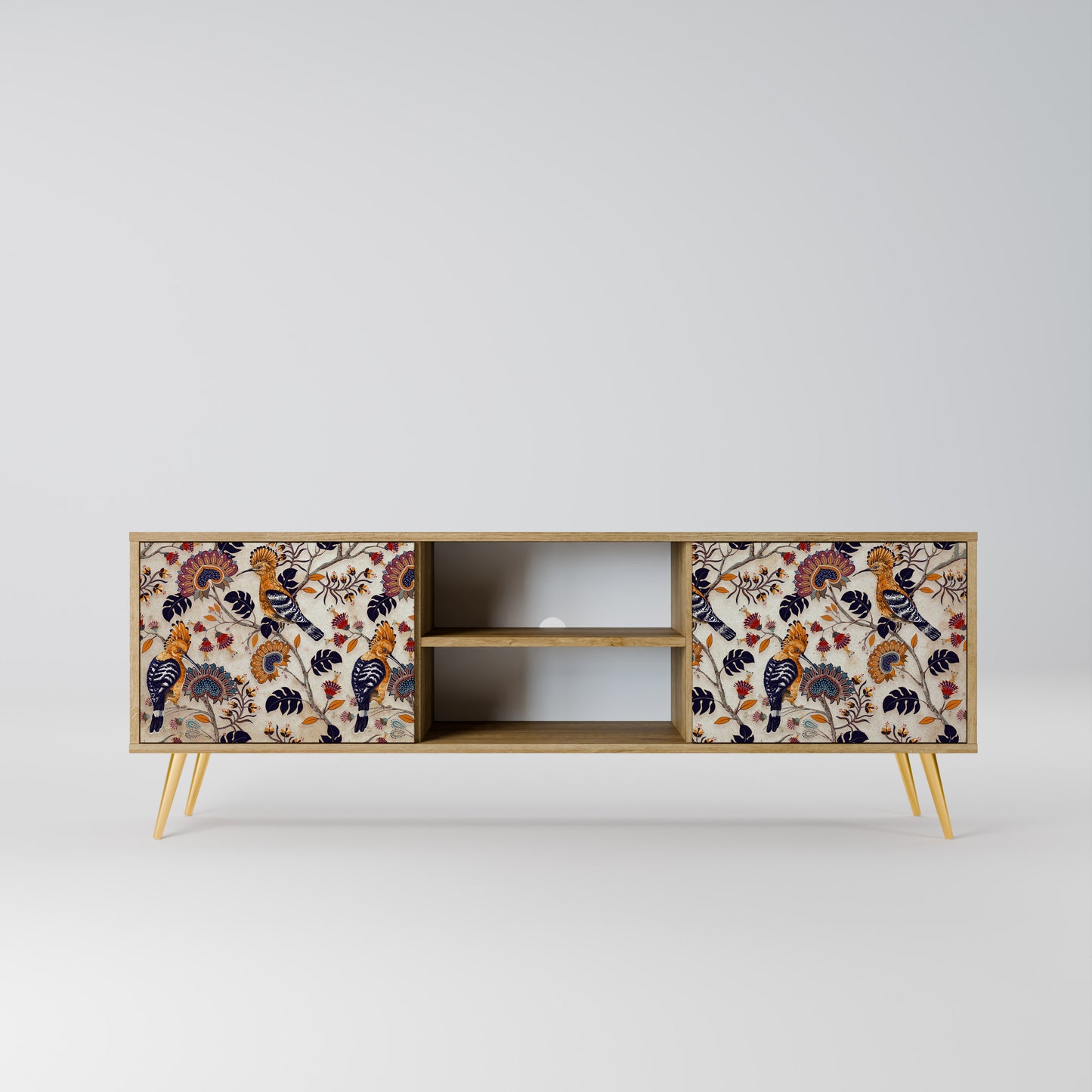 EMINENT HOOPOE Mobile TV a 2 ante in effetto rovere
