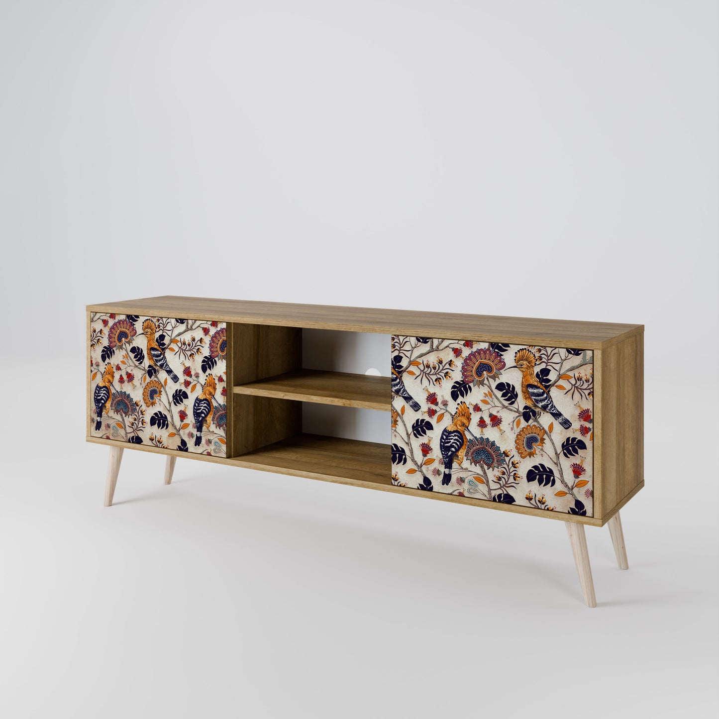 EMINENT HOOPOE Mobile TV a 2 ante in effetto rovere