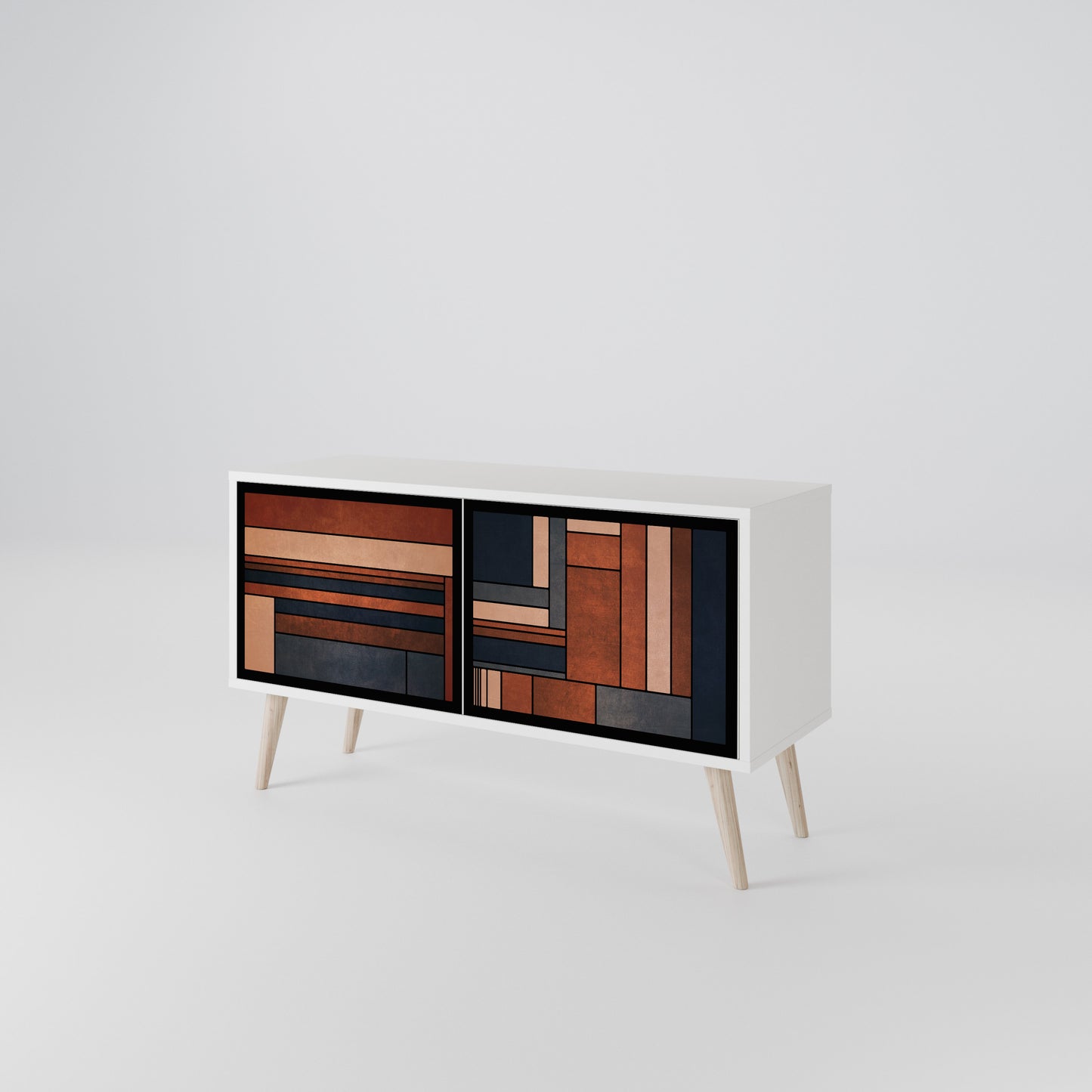 INTREPID FORMATION Compact 2-Door TV Cabinet