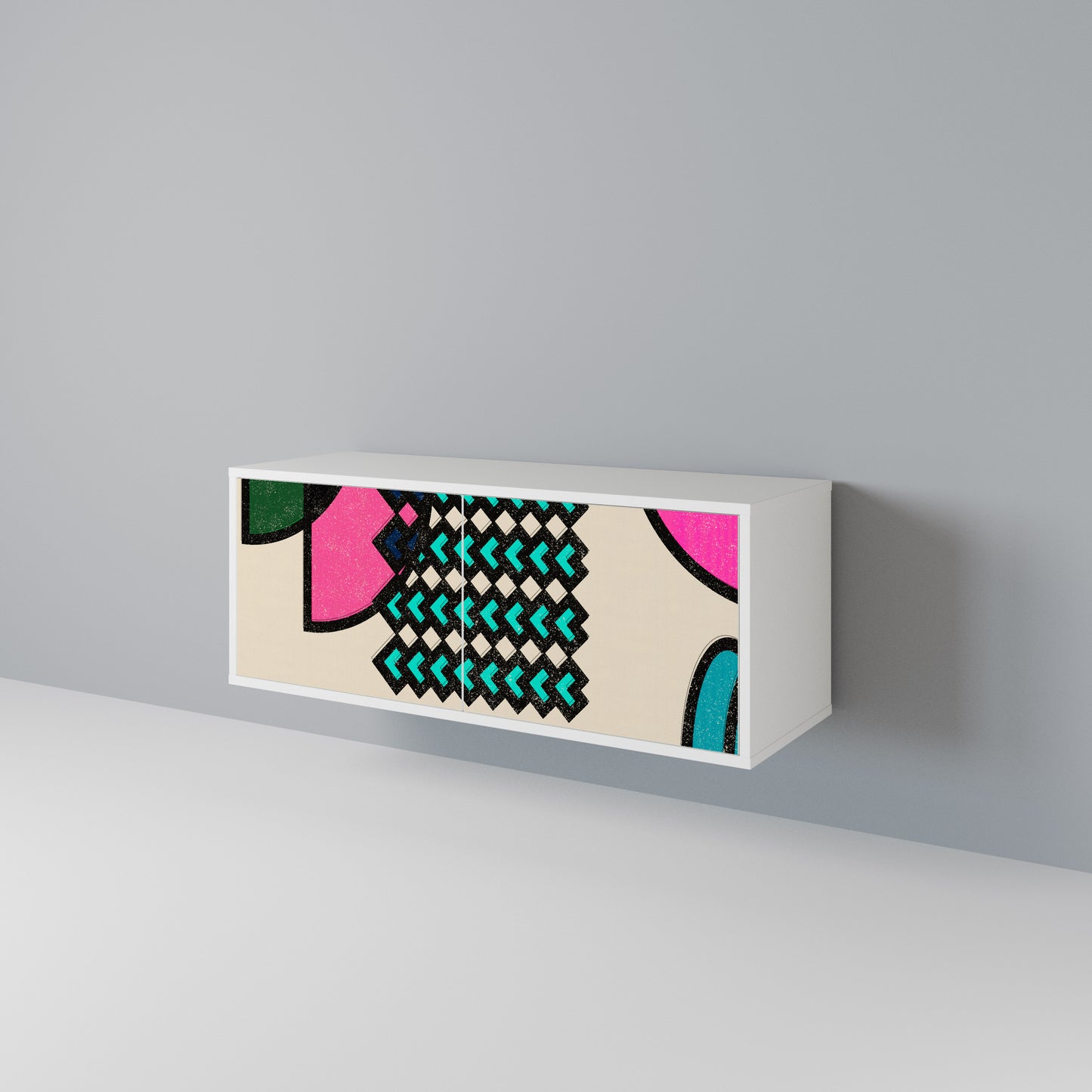GEOMETRIC RHAPSODY Mobile TV Compatto a 2 Ante