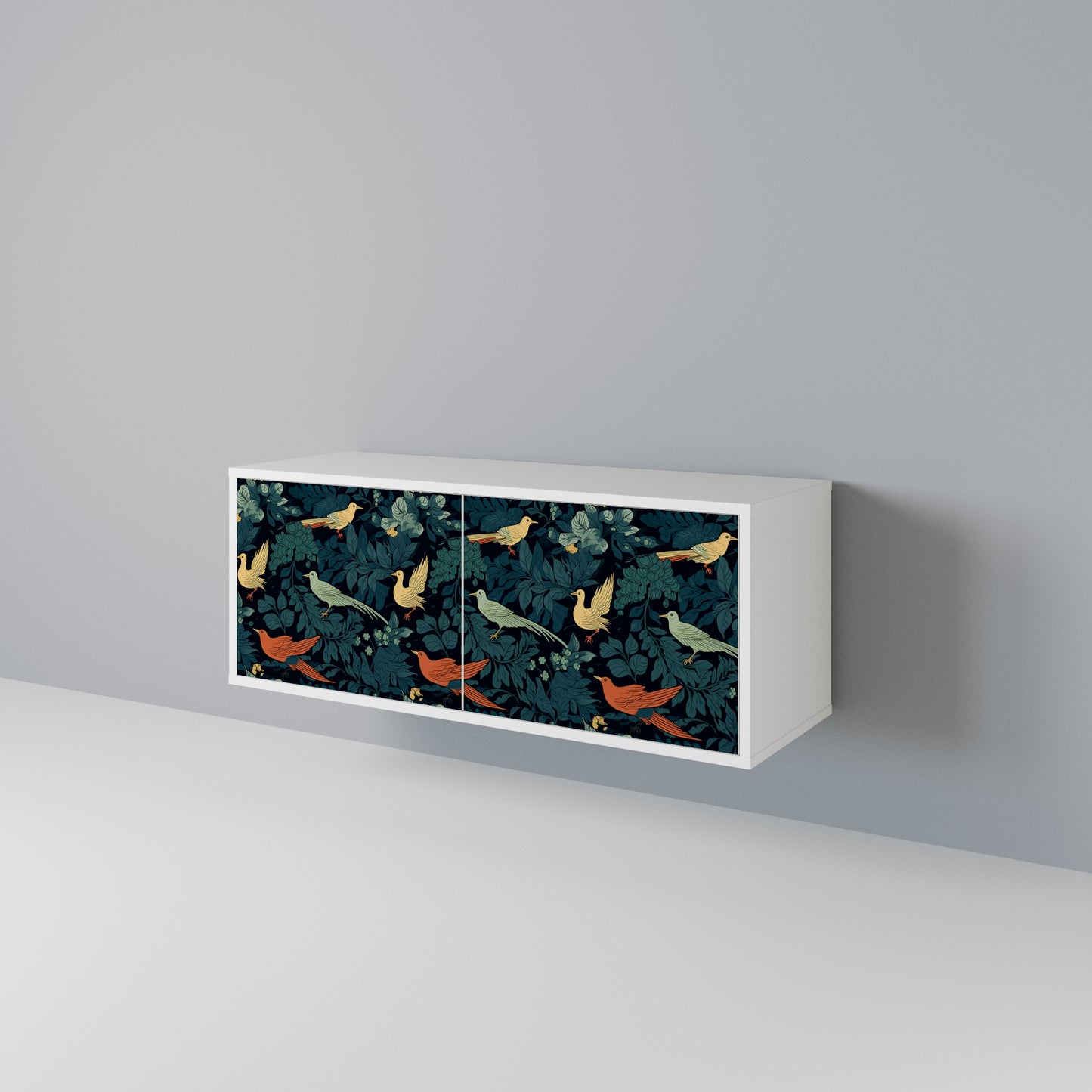 FOWL ORNAMENT Mobile TV Compatto a 2 Ante