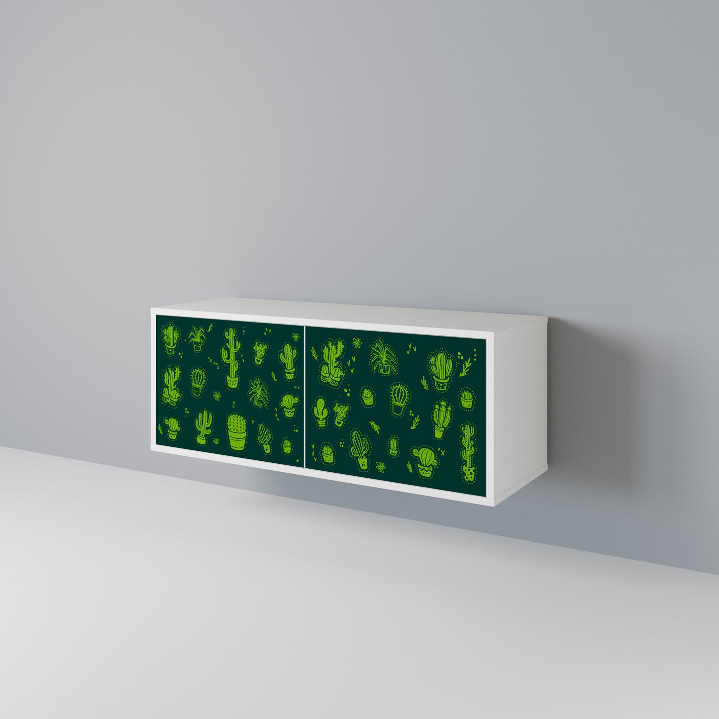 DESERT GREEN Mobile TV Compatto a 2 Ante