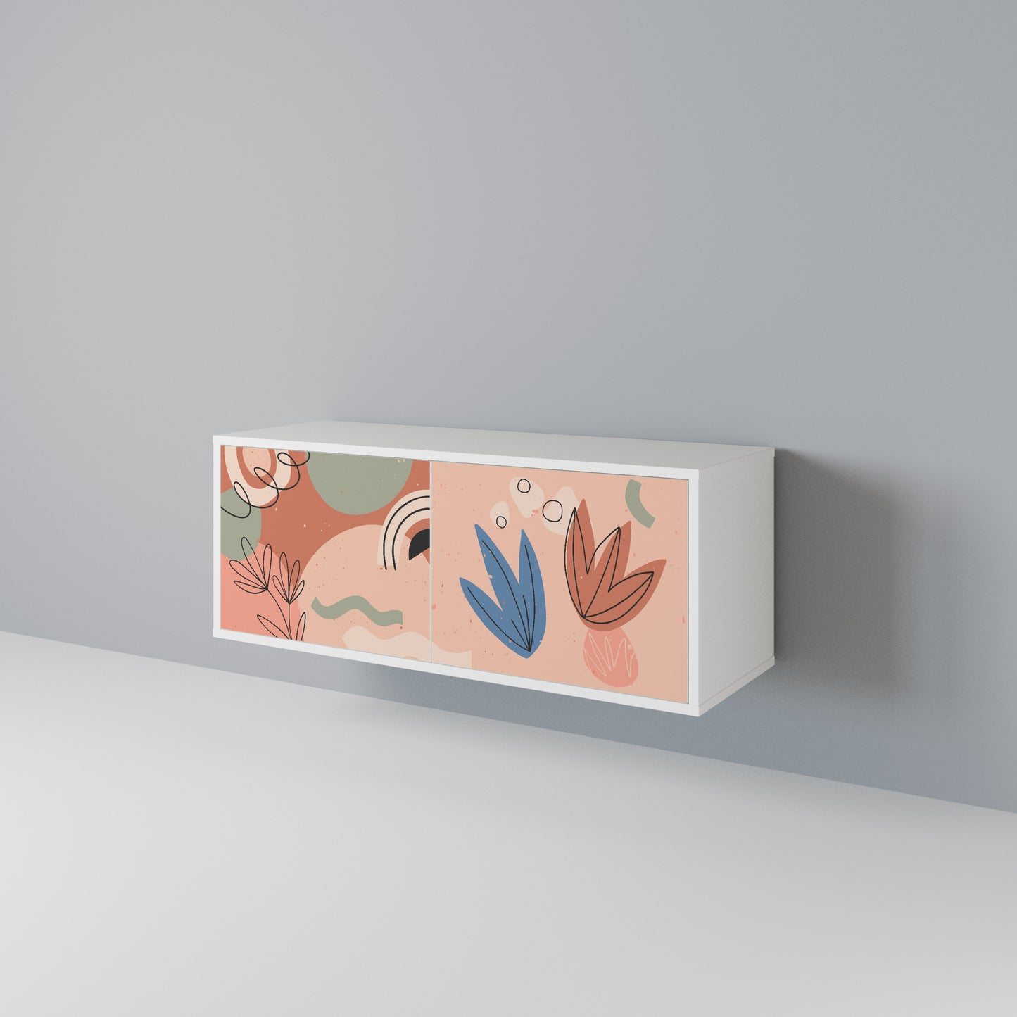 PASTEL DESTINY Mobile TV Compatto a 2 Ante