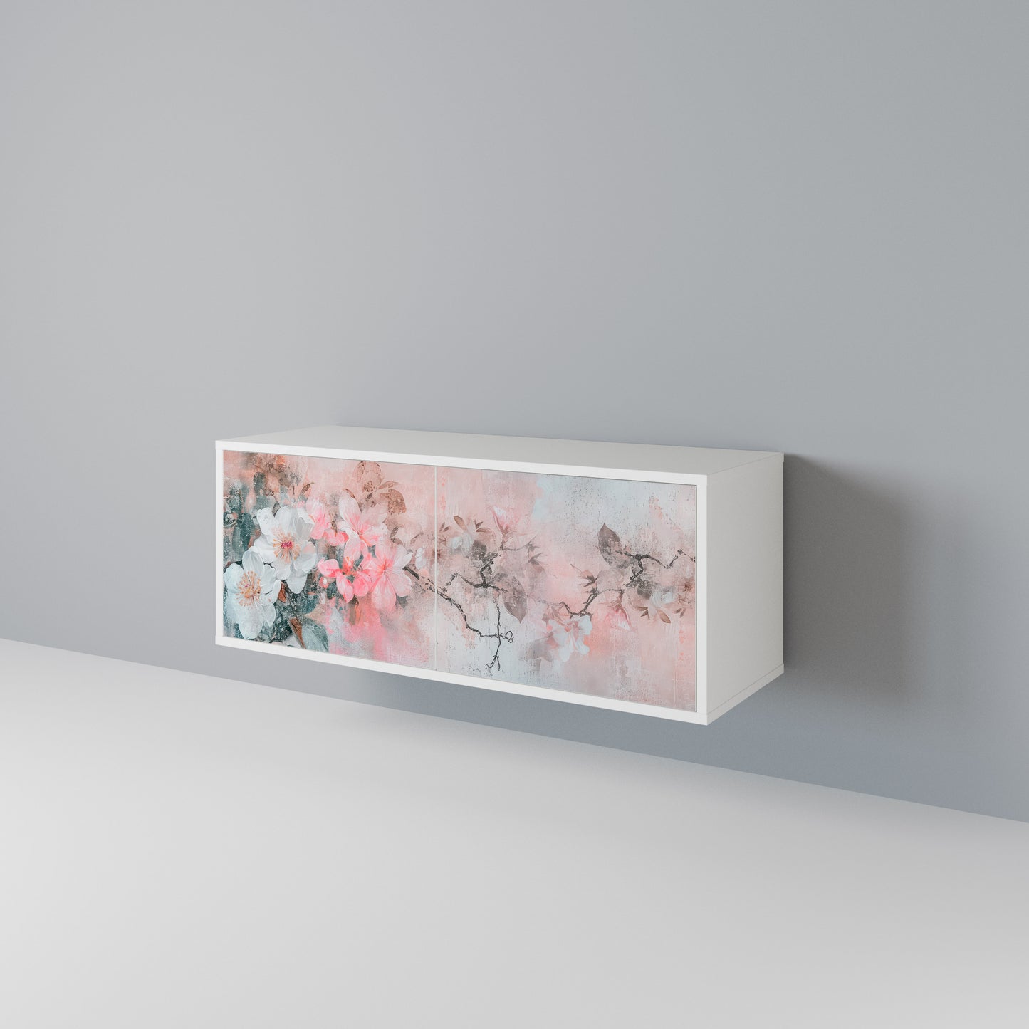 CHERRY BLOSSOM Mobile TV Compatto a 2 Ante