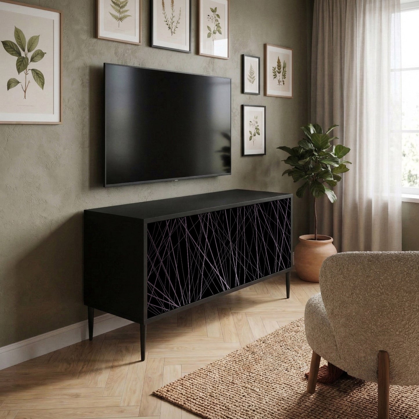 SHIMMER SPIDERGRAM Mobile TV Compatto a 2 Ante