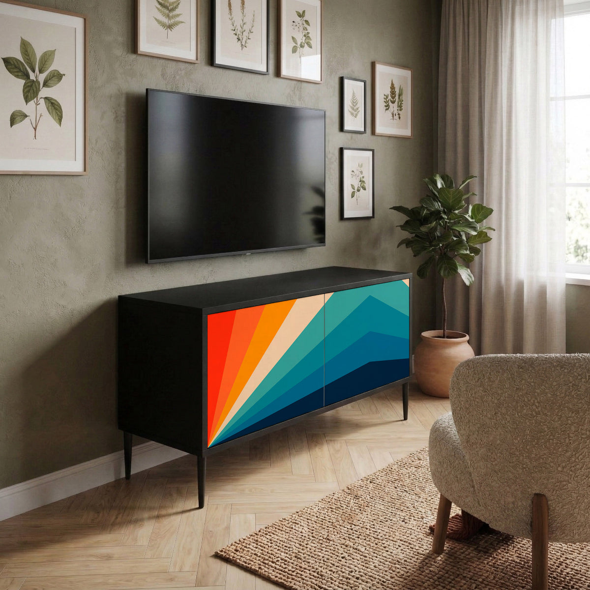 PRISM CONCUSSION Mobile TV Compatto a 2 Ante