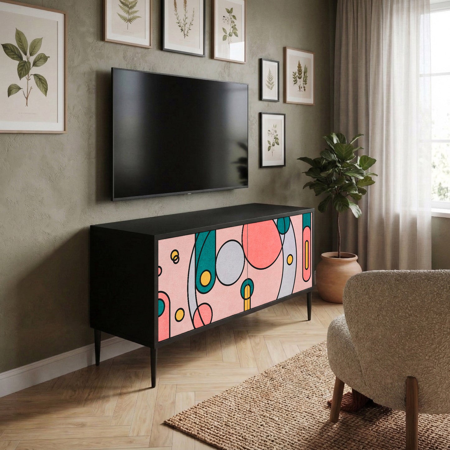 GOSSAMER ECHOES Mobile TV Compatto a 2 Ante