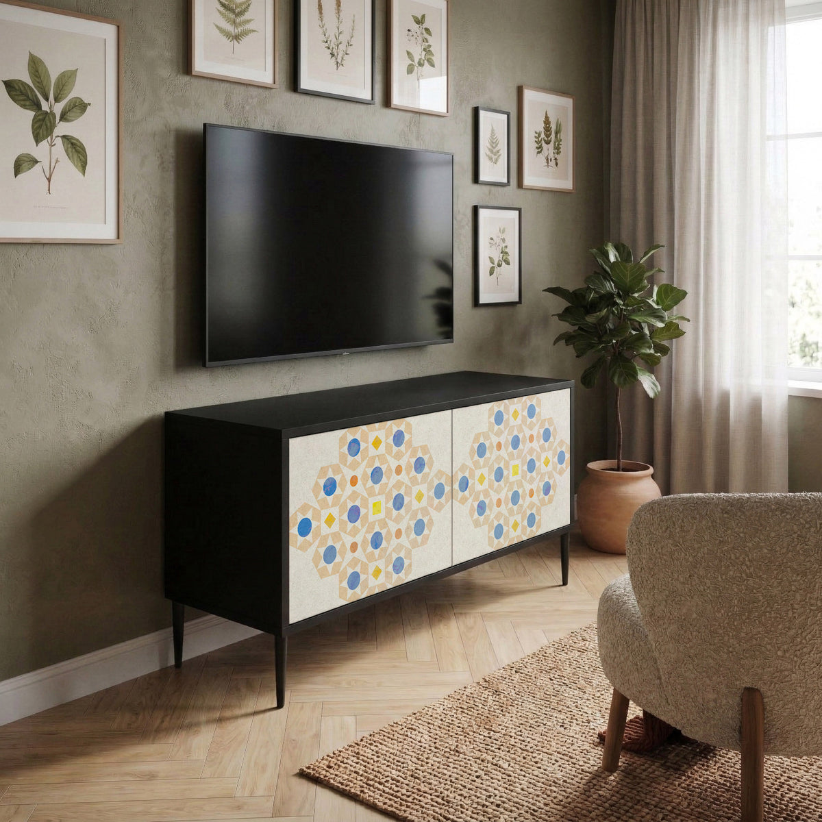 PATTERNED PRISM Mobile TV Compatto a 2 Ante