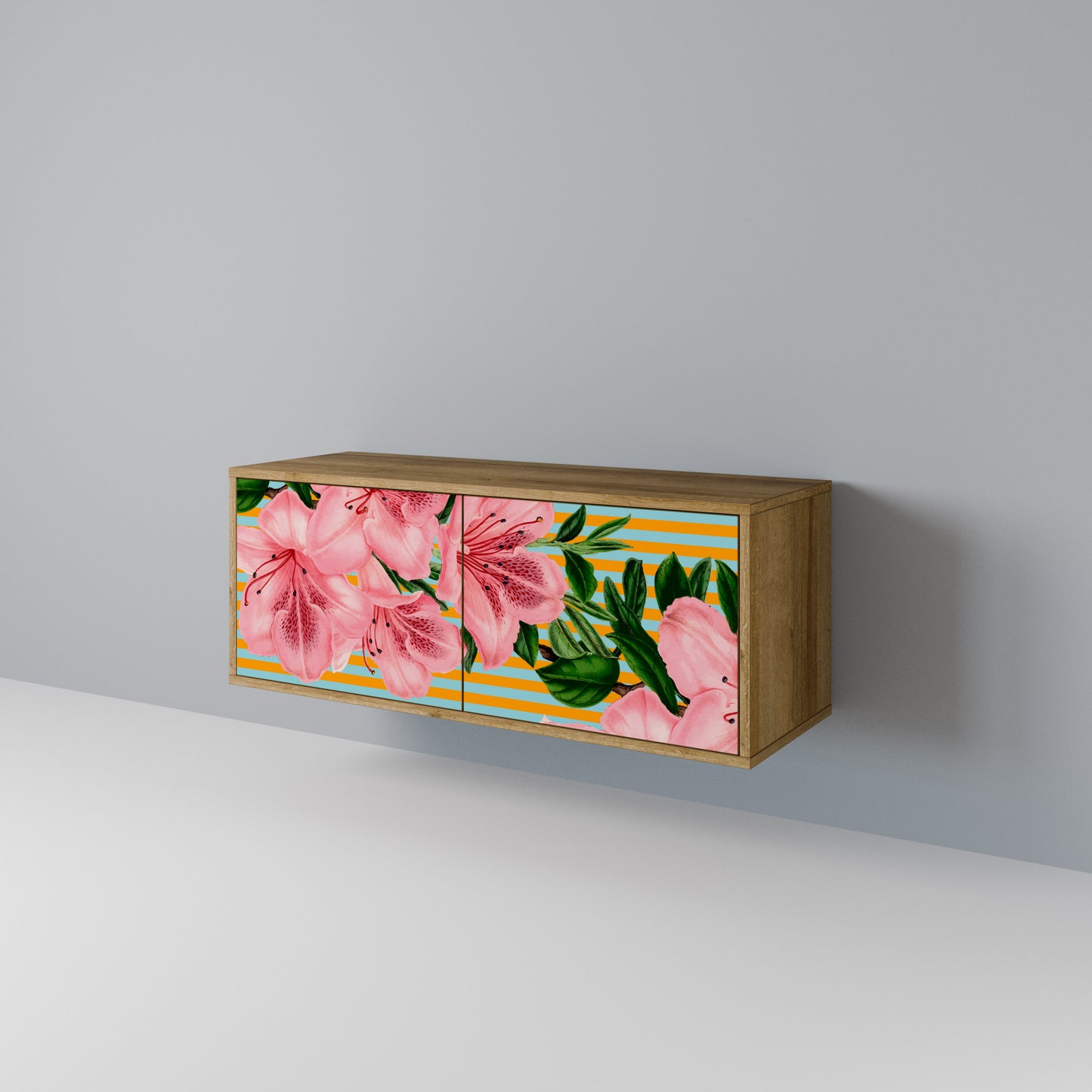 FRAGILE BEAUTY Compact 2-Door TV Cabinet