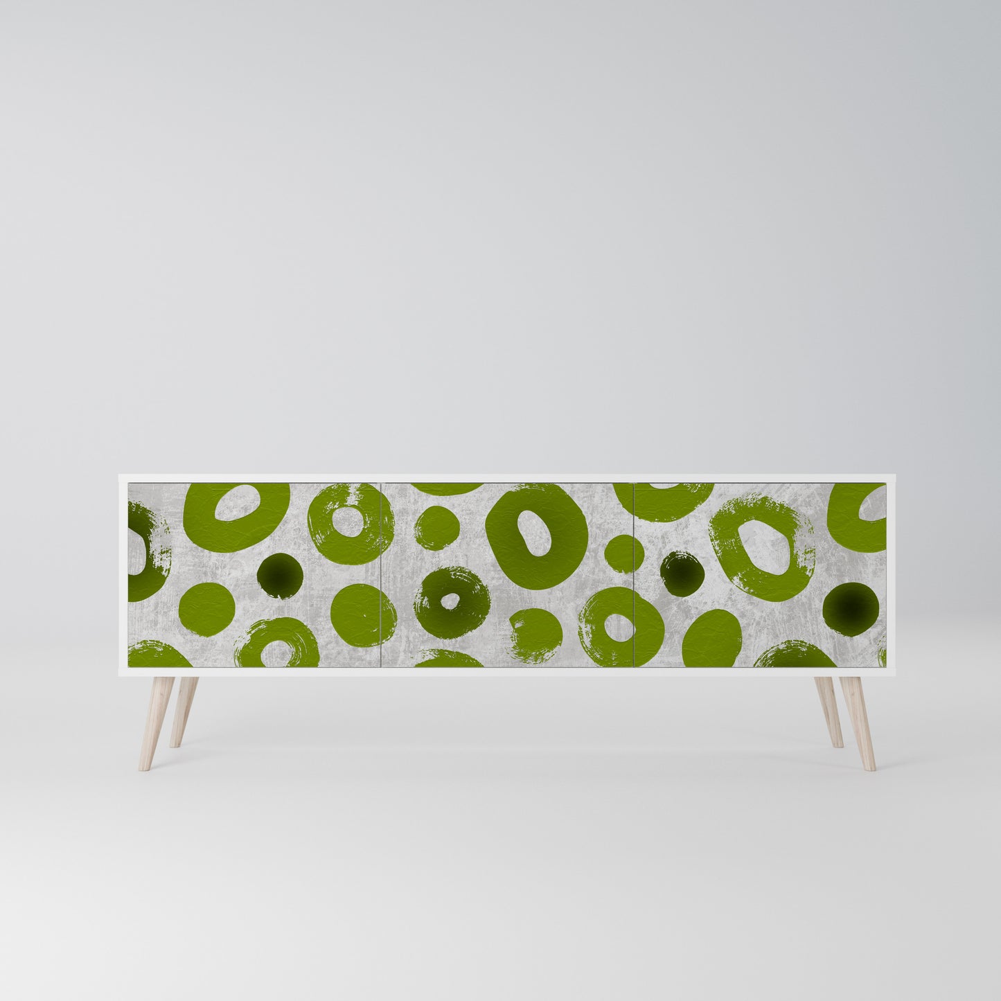 GREEN RHAPSODY Mobile TV a 3 Ante in Finitura Bianca