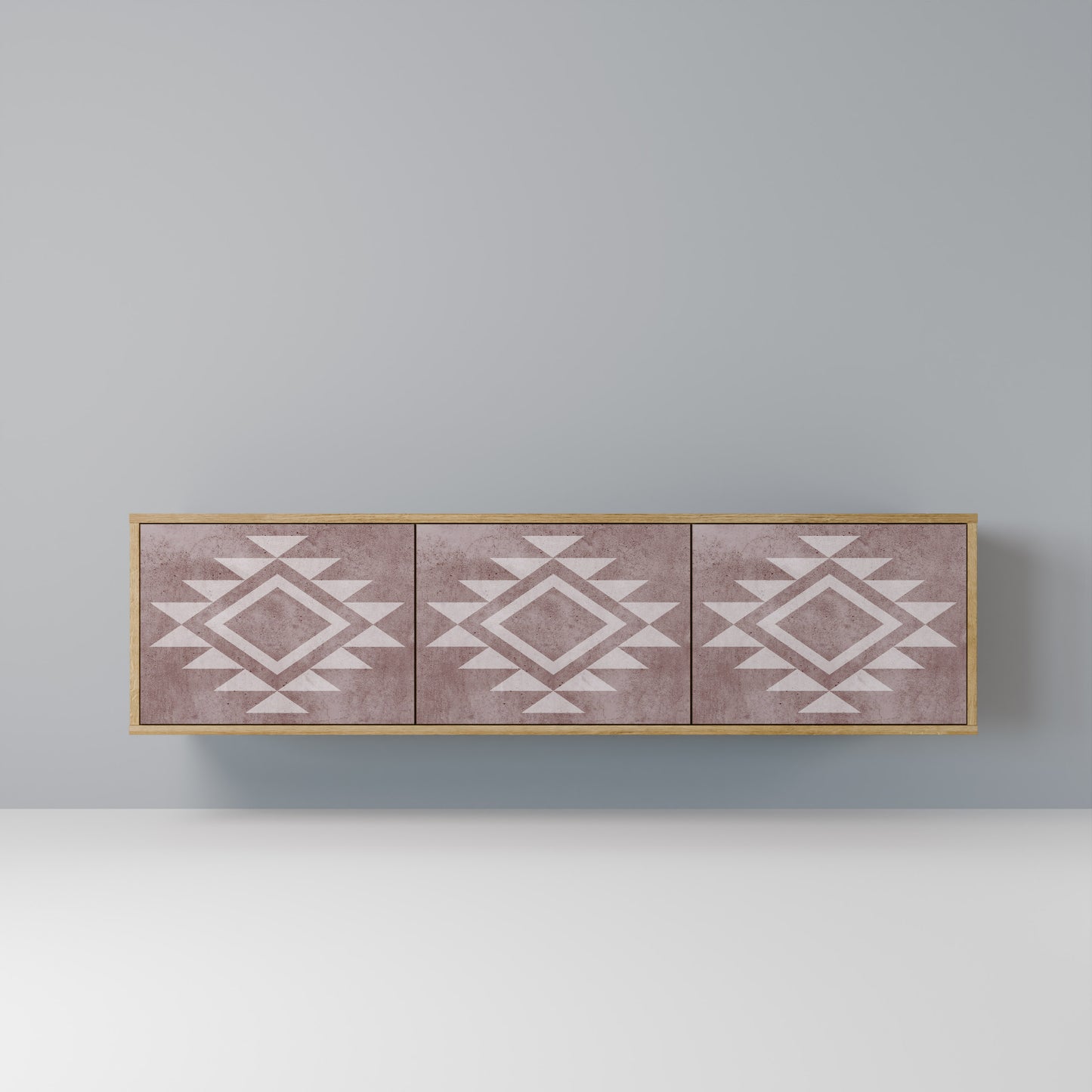 Mobile TV MARVEL MOSAIC a 3 ante in effetto rovere