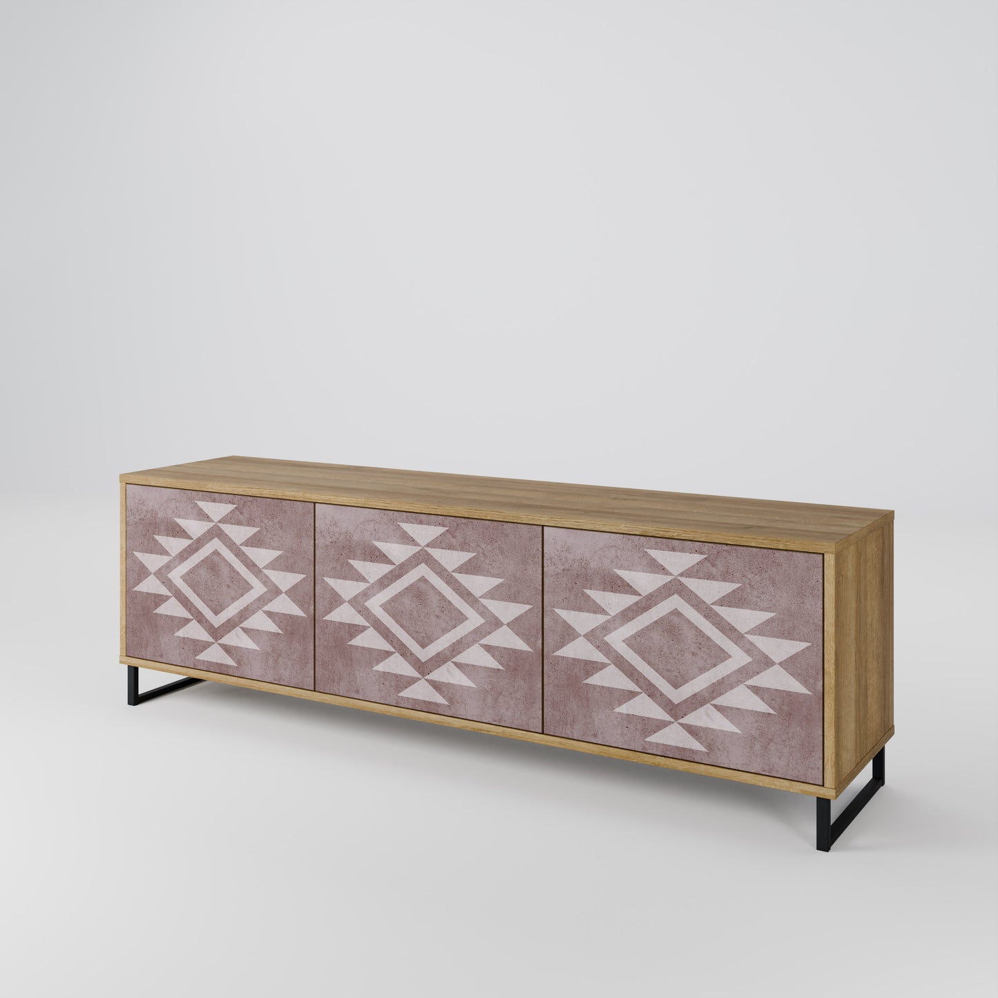 Mobile TV MARVEL MOSAIC a 3 ante in effetto rovere