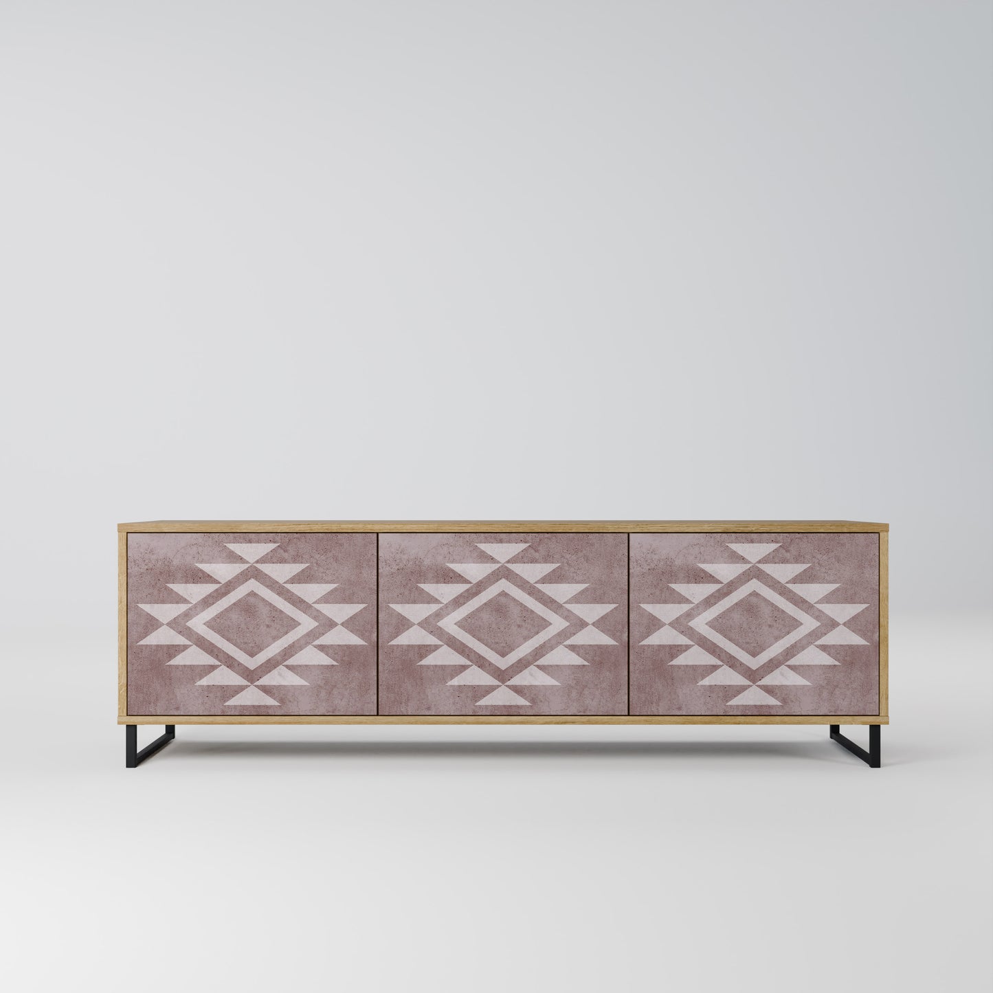 Mobile TV MARVEL MOSAIC a 3 ante in effetto rovere