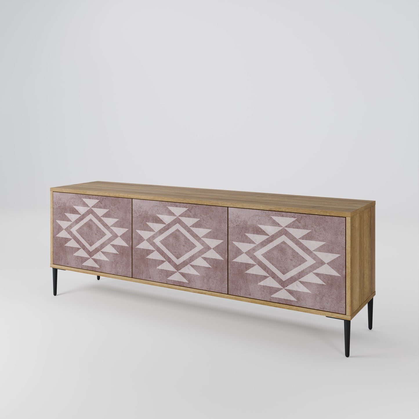 Mobile TV MARVEL MOSAIC a 3 ante in effetto rovere