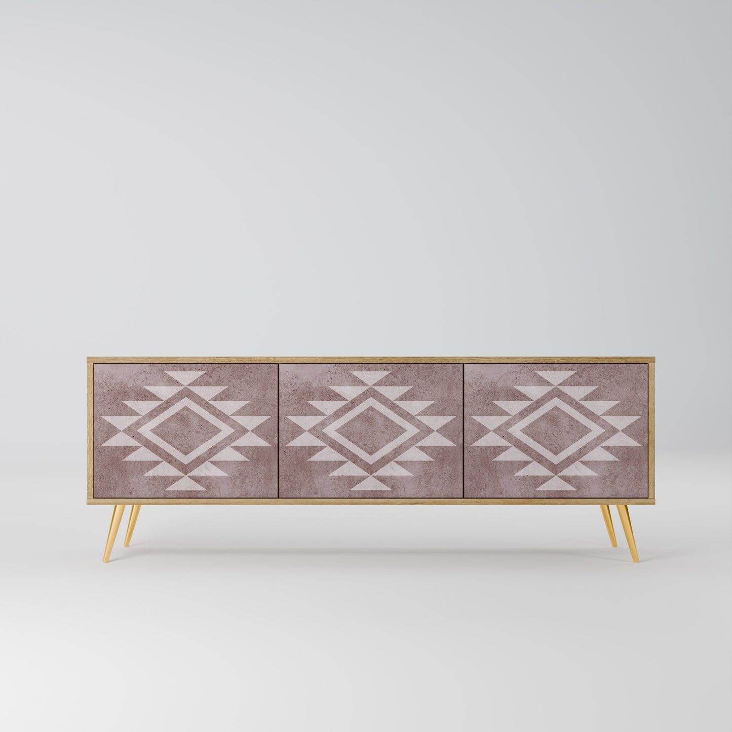 Mobile TV MARVEL MOSAIC a 3 ante in effetto rovere