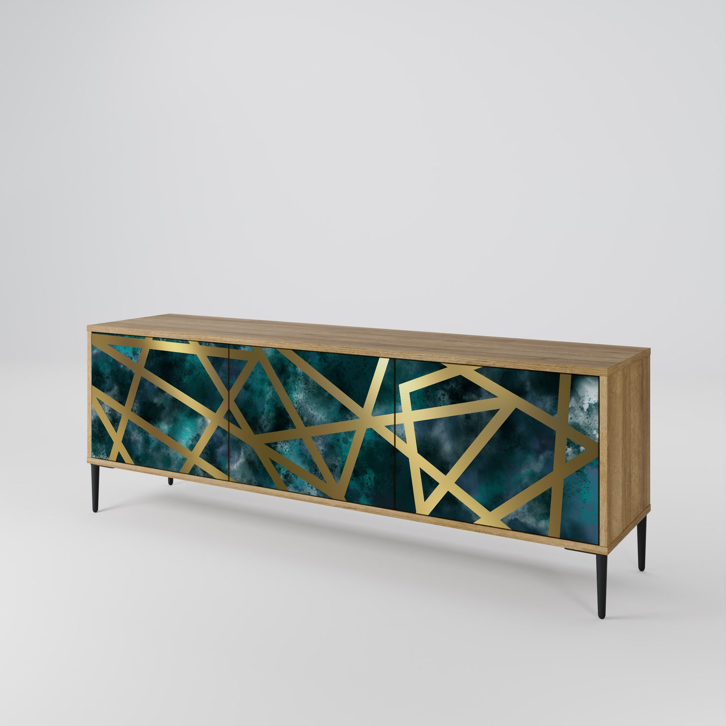 Mobile TV a 3 ante THE LABYRINTH OF GOLD in effetto rovere