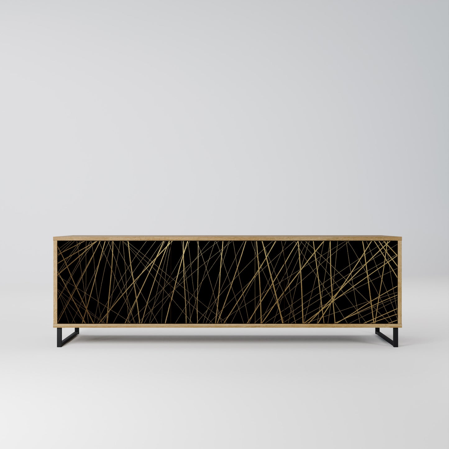 BRIGHT MESH Mobile TV a 3 ante in effetto rovere