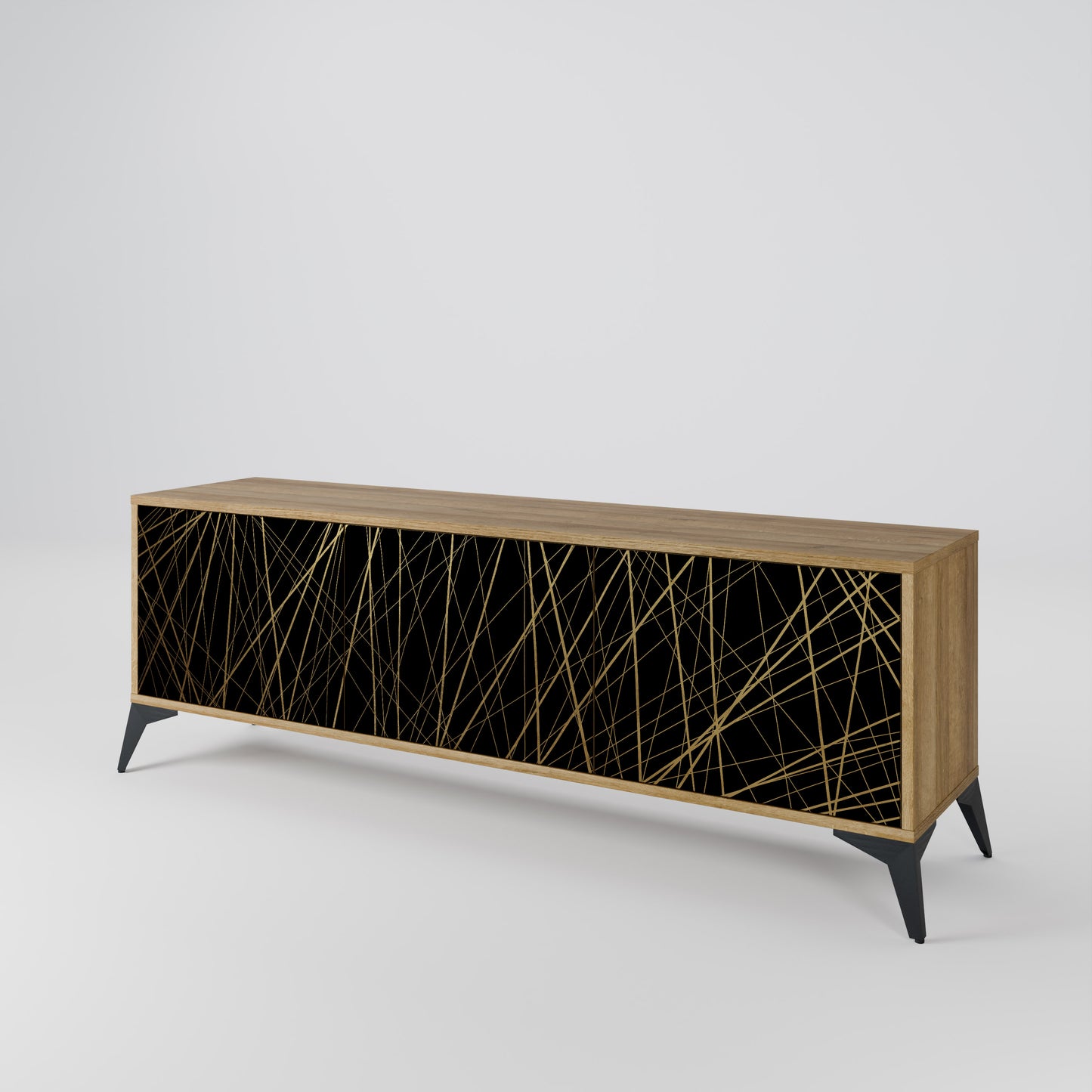 BRIGHT MESH Mobile TV a 3 ante in effetto rovere