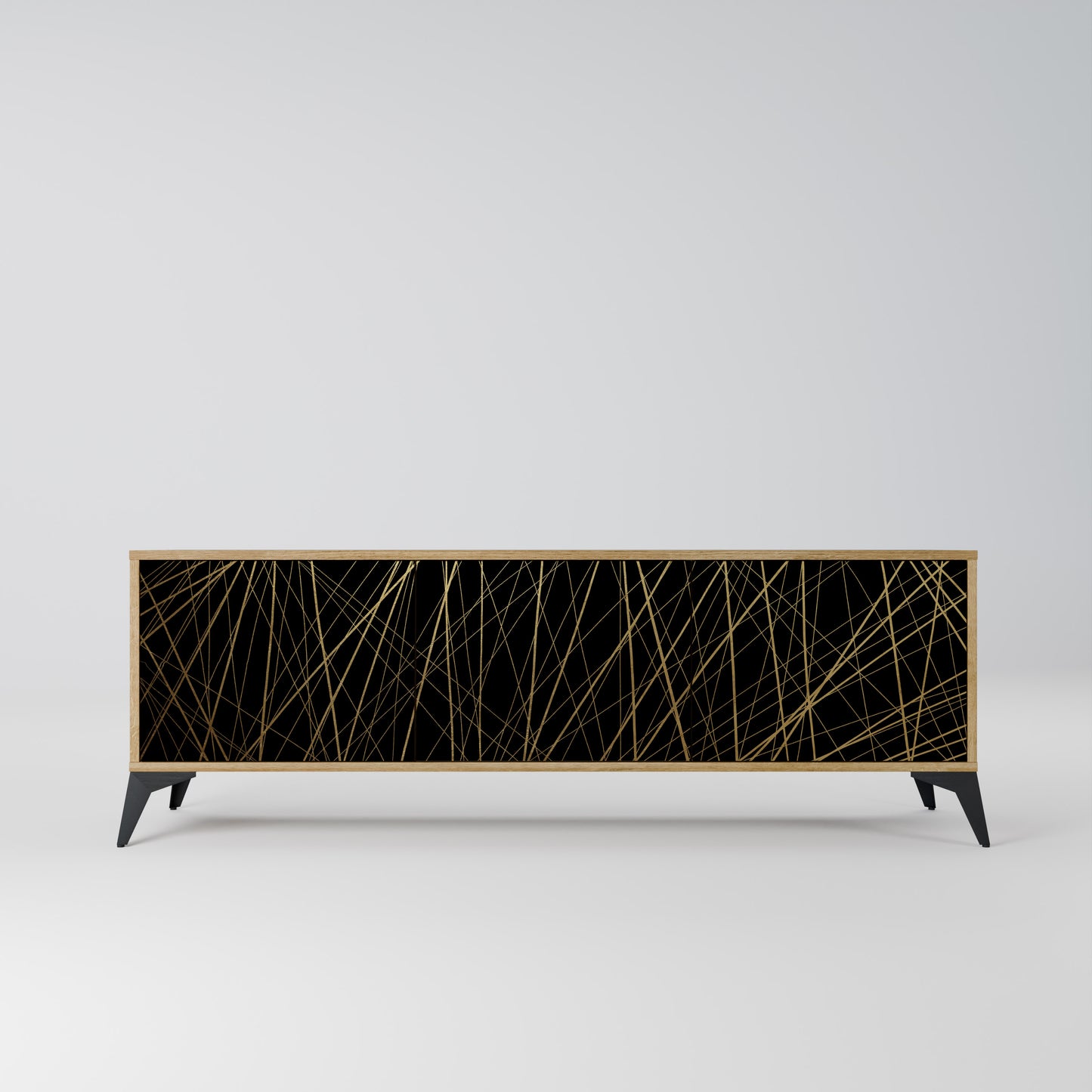 BRIGHT MESH Mobile TV a 3 ante in effetto rovere