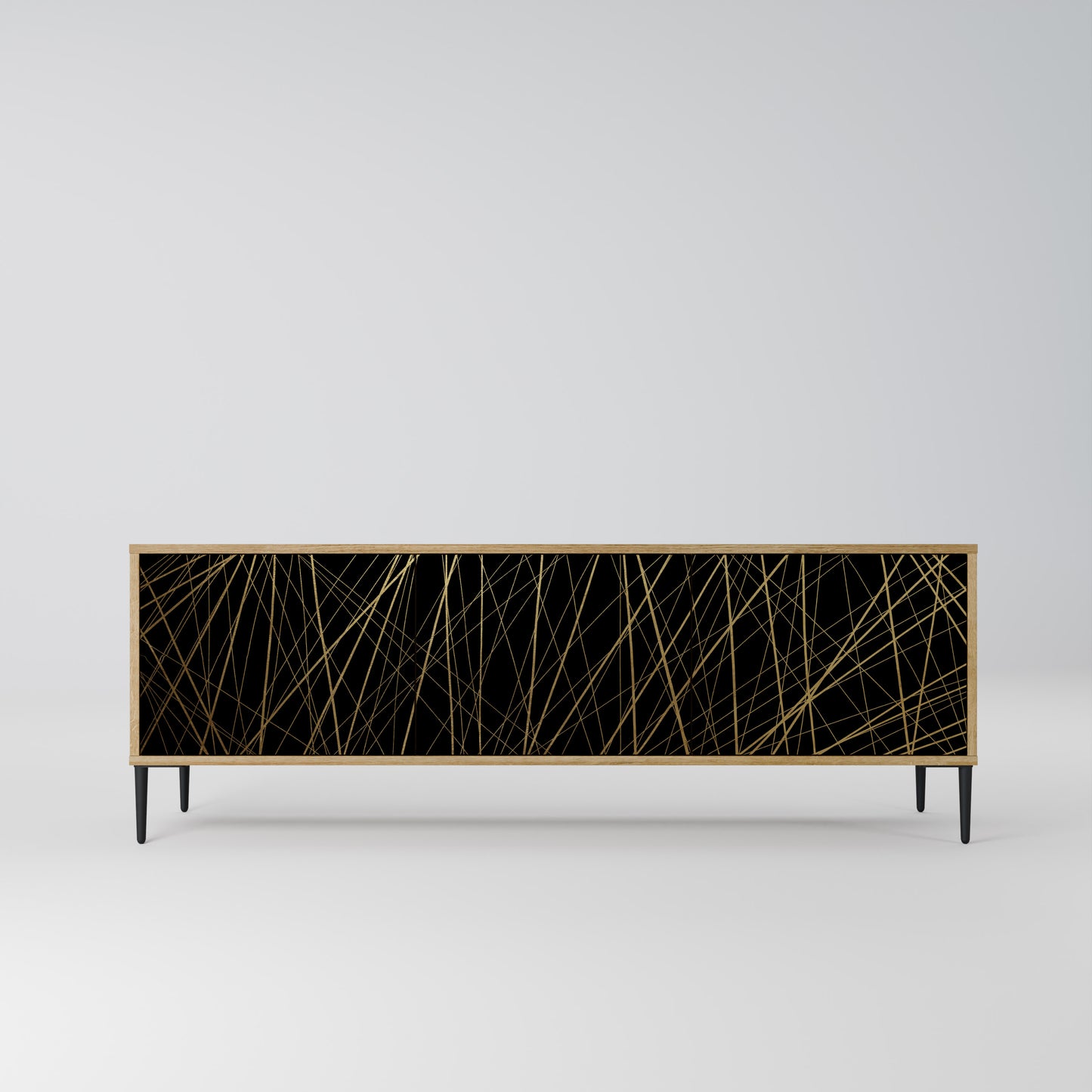 BRIGHT MESH Mobile TV a 3 ante in effetto rovere