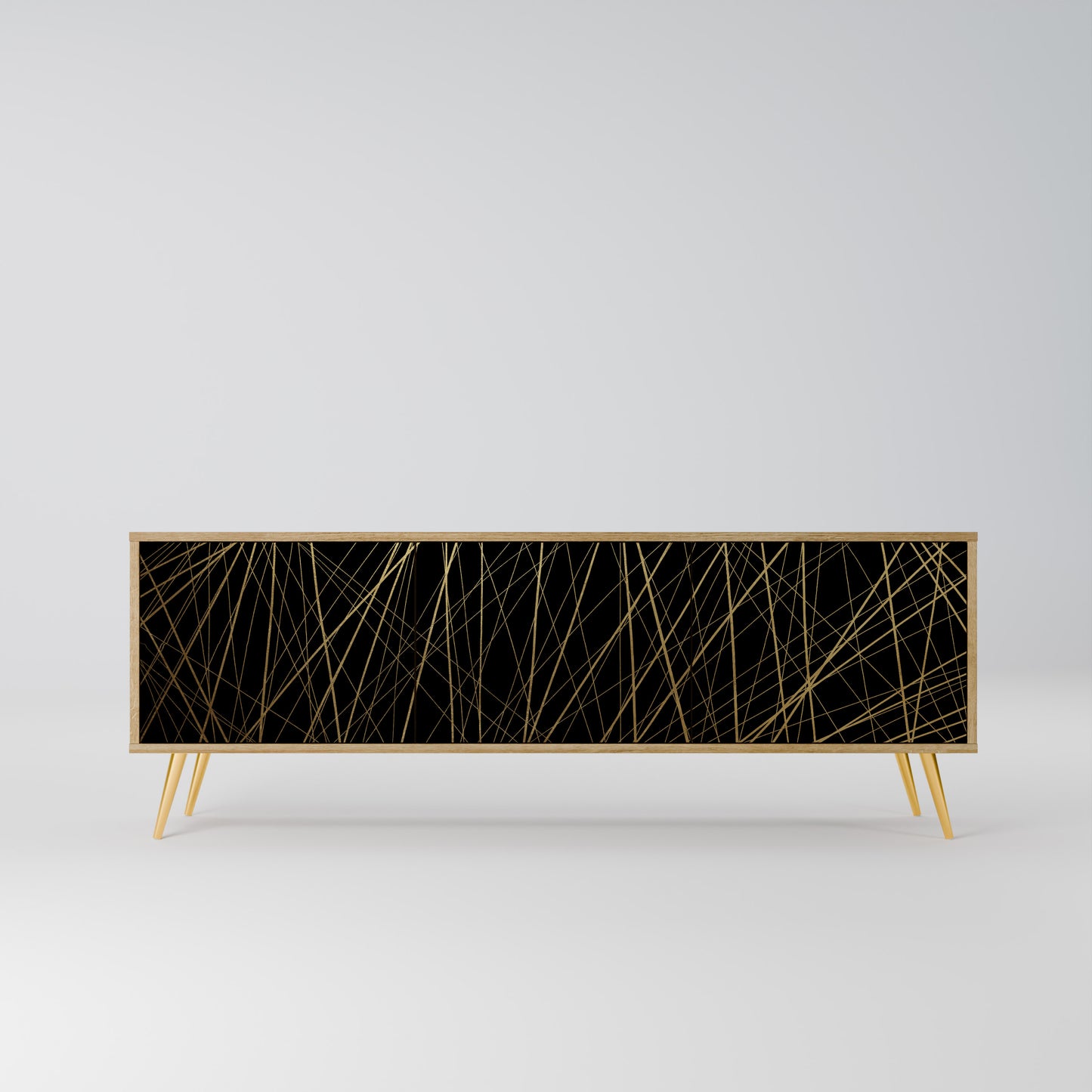 BRIGHT MESH Mobile TV a 3 ante in effetto rovere